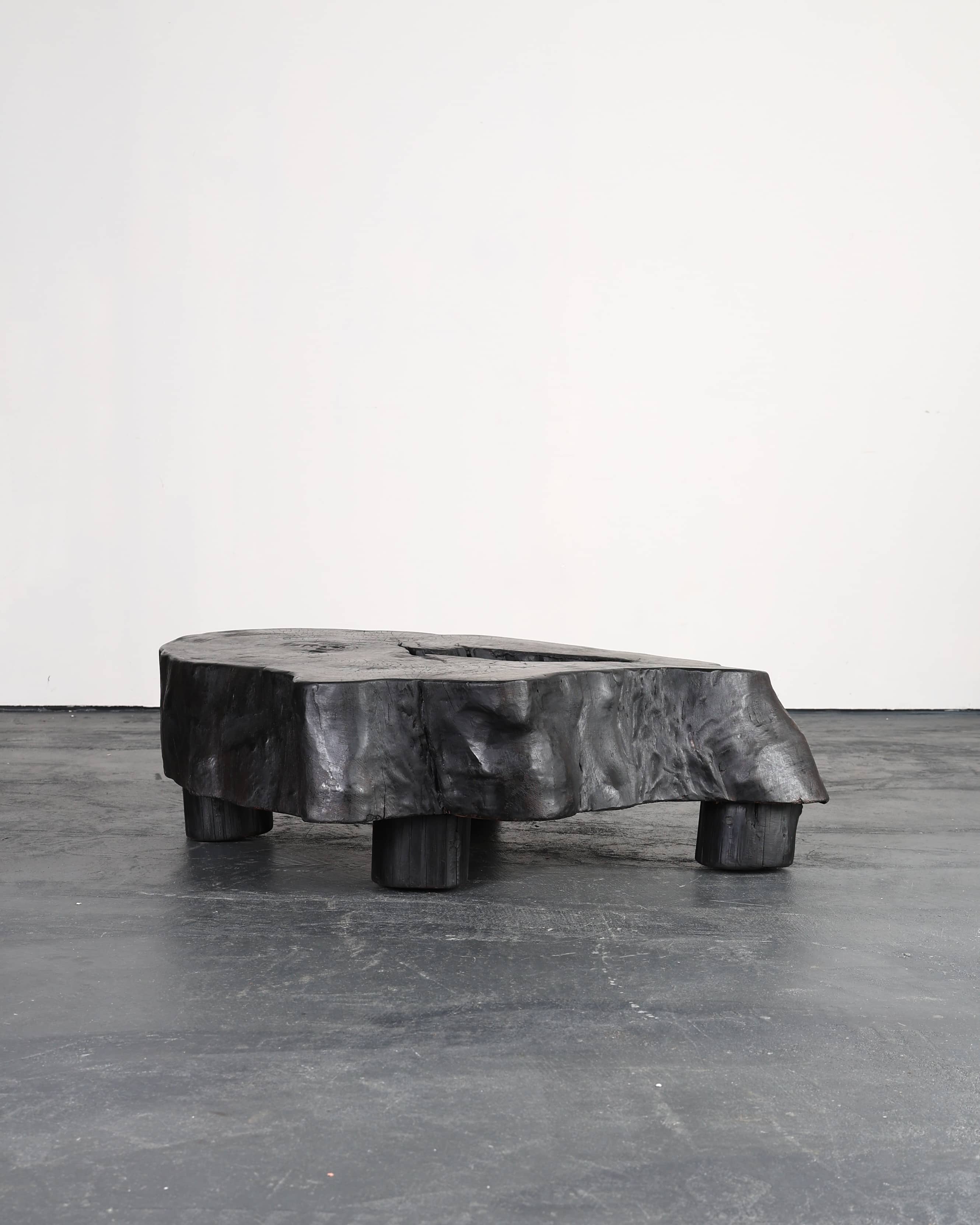 XL Charred Cedar Japanese Coffee Table