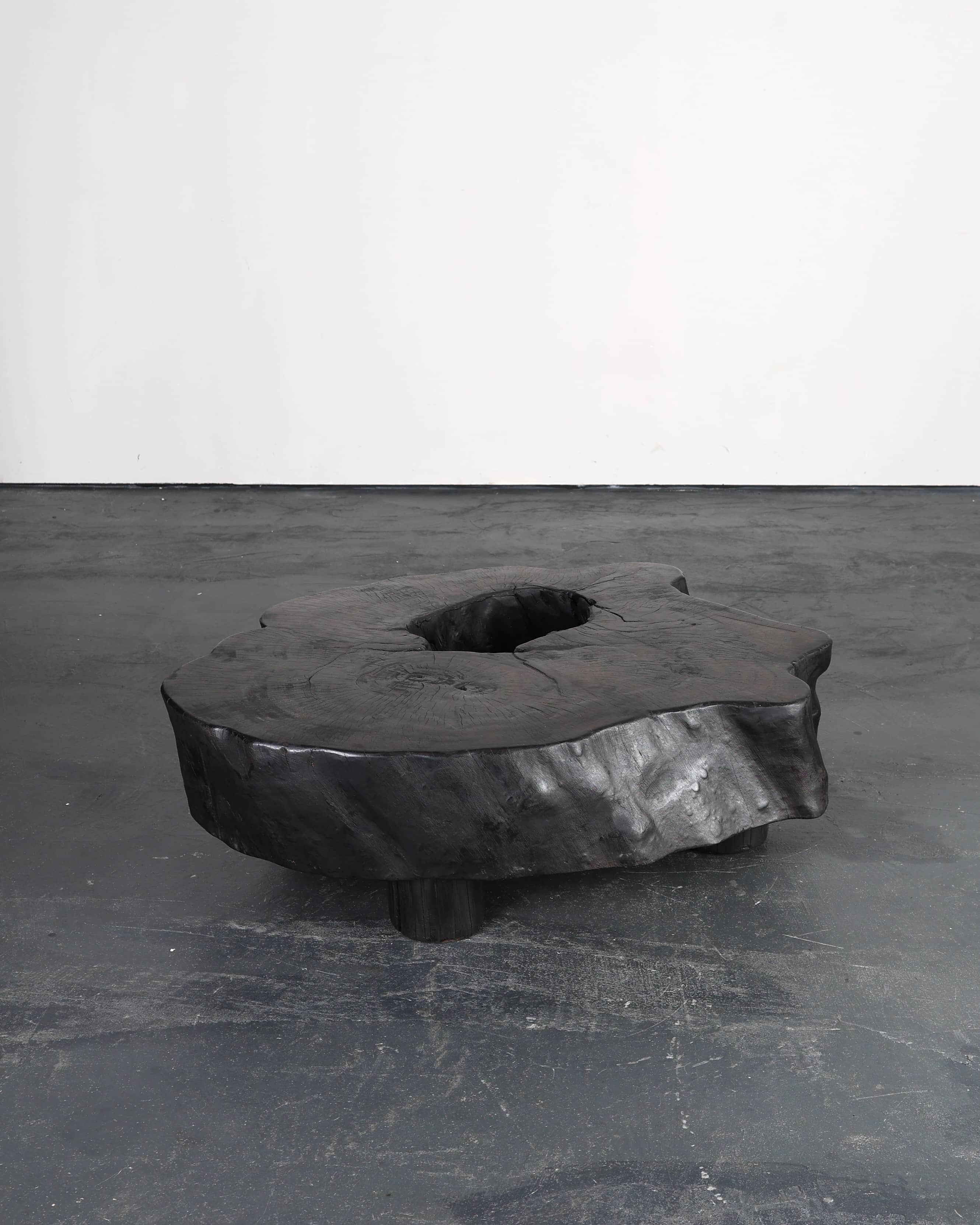 XL Charred Cedar Japanese Coffee Table