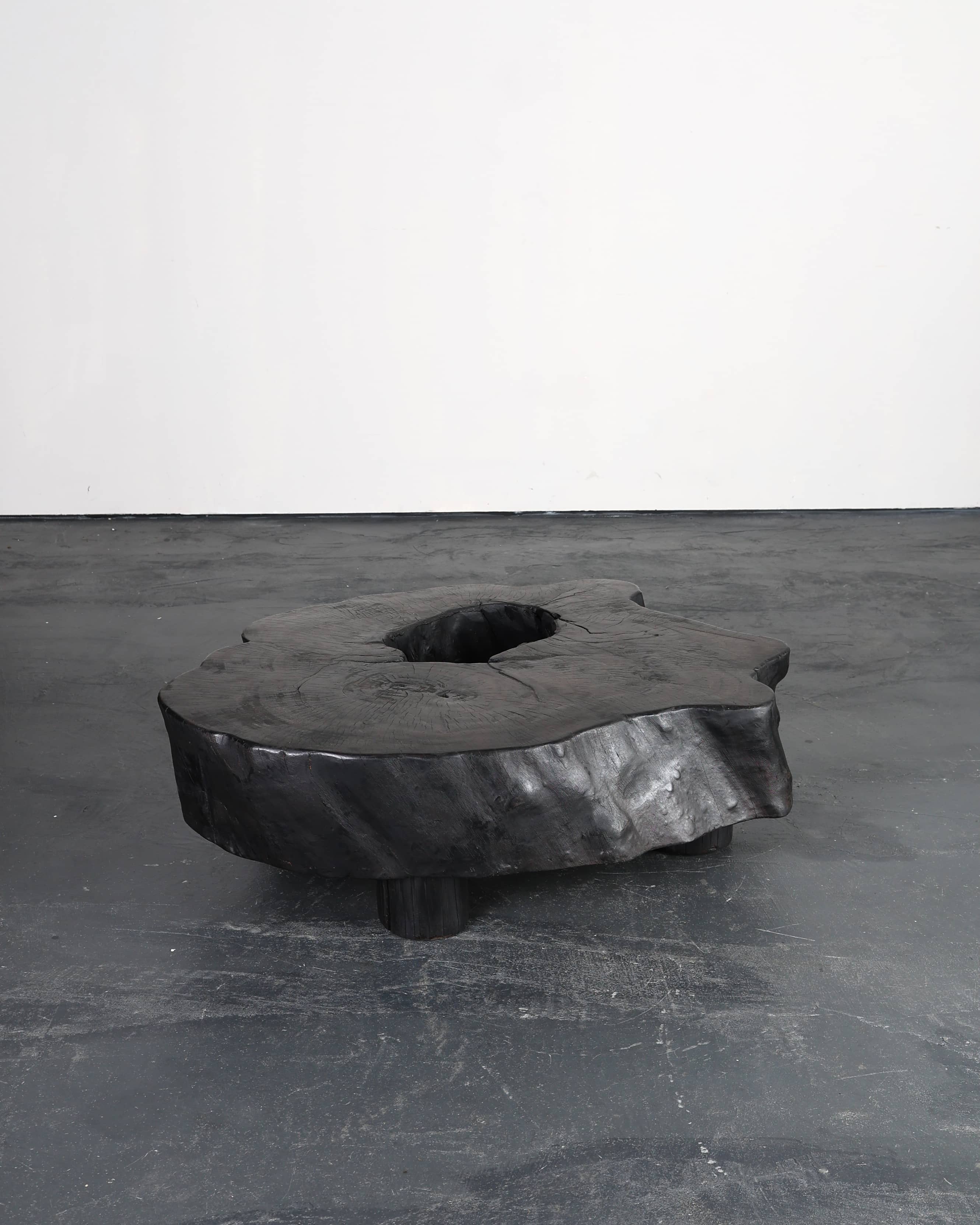 XL Charred Cedar Japanese Coffee Table