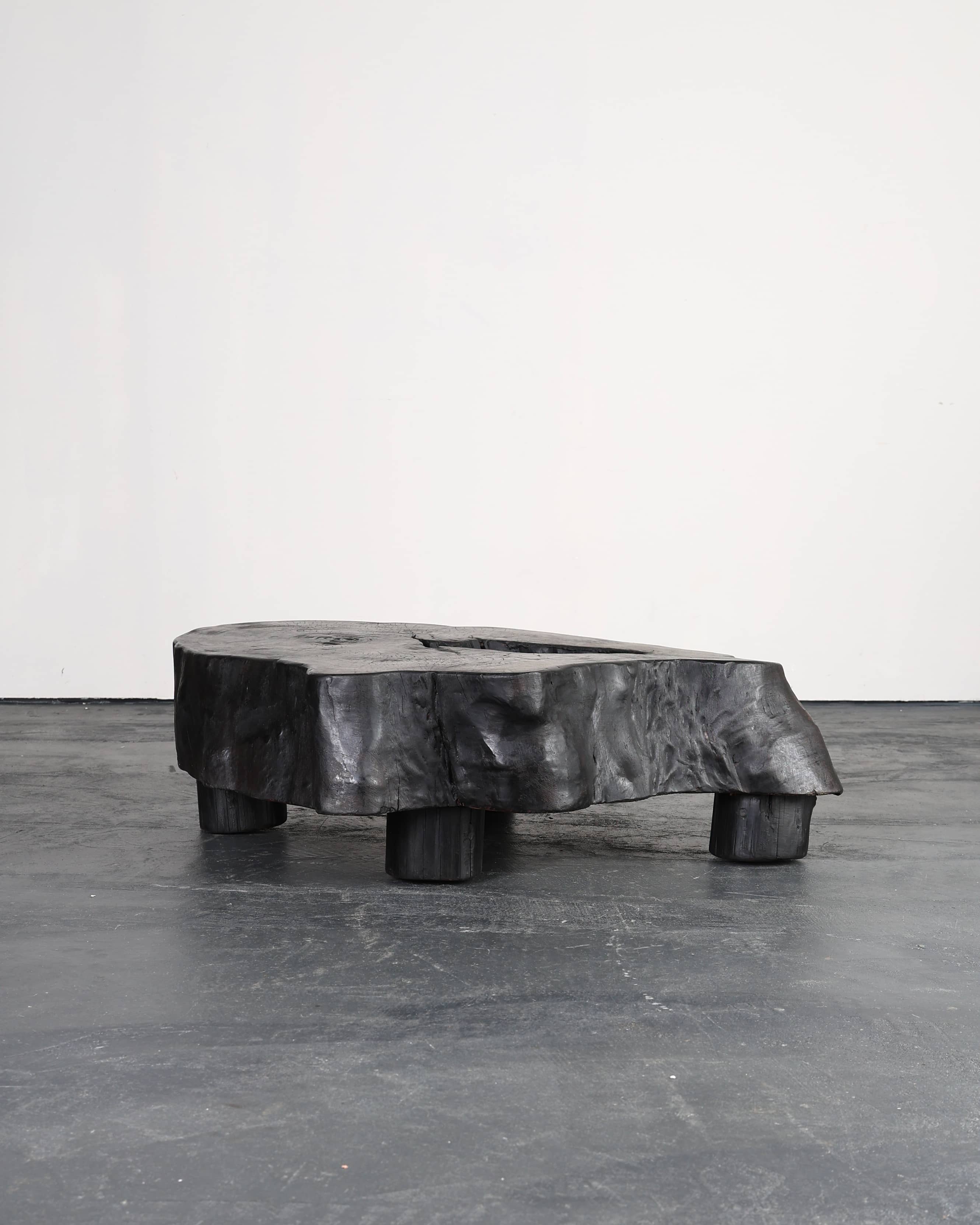 XL Charred Cedar Japanese Coffee Table