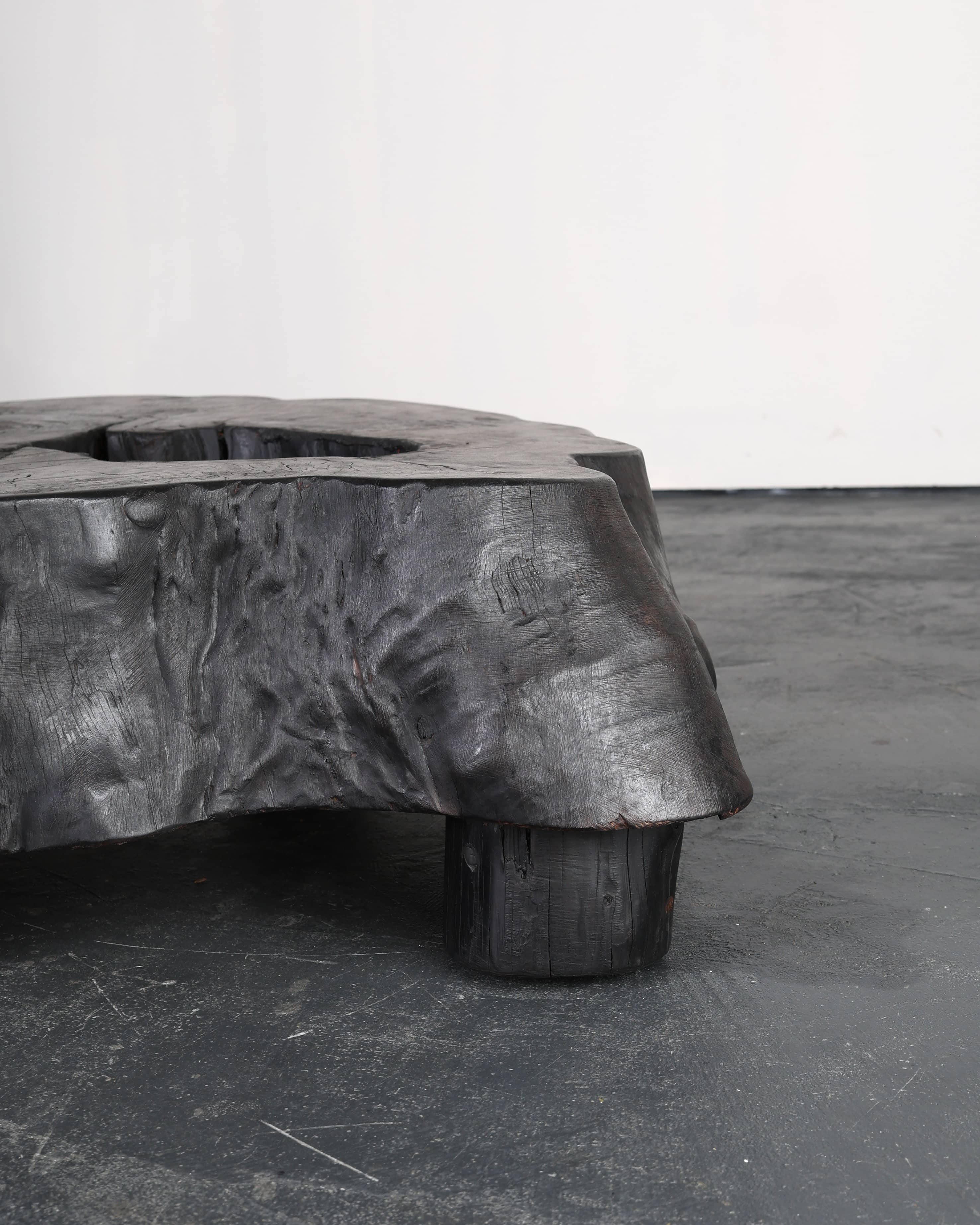 XL Charred Cedar Japanese Coffee Table