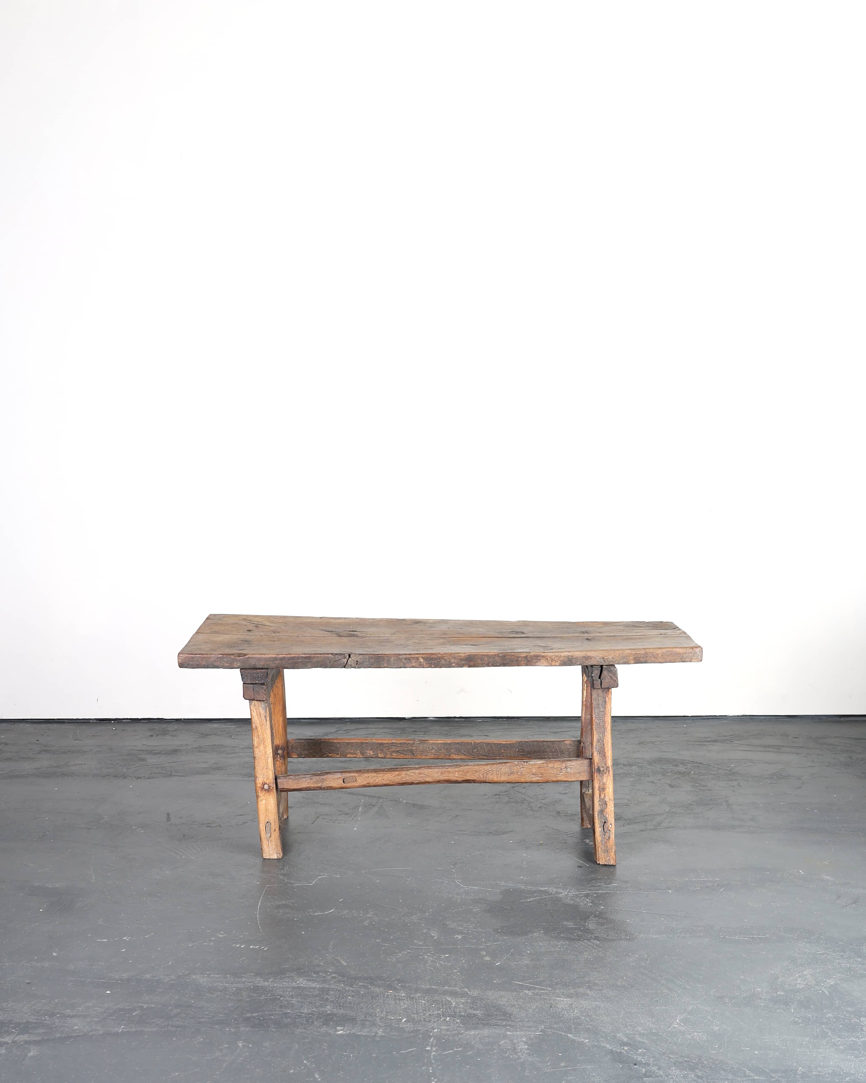 Early 19th C. Walnut Mountain Table