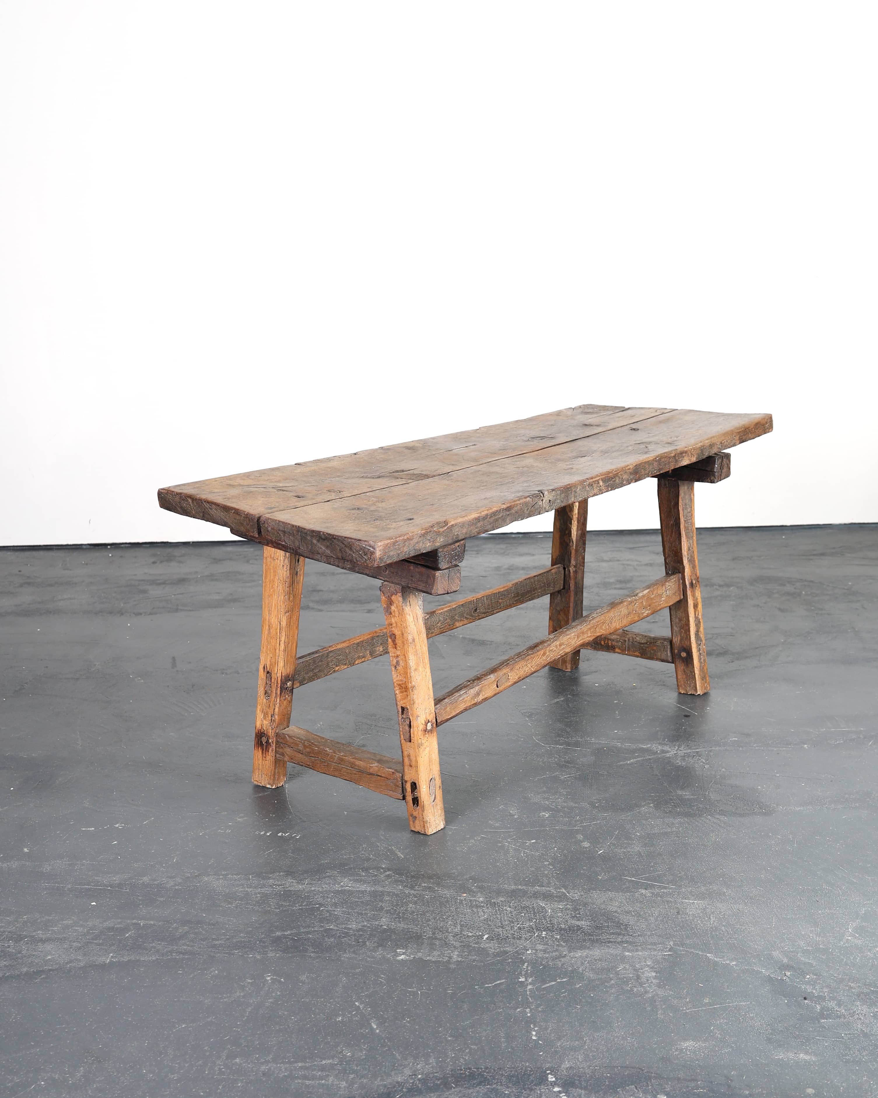 Early 19th C. Walnut Mountain Table