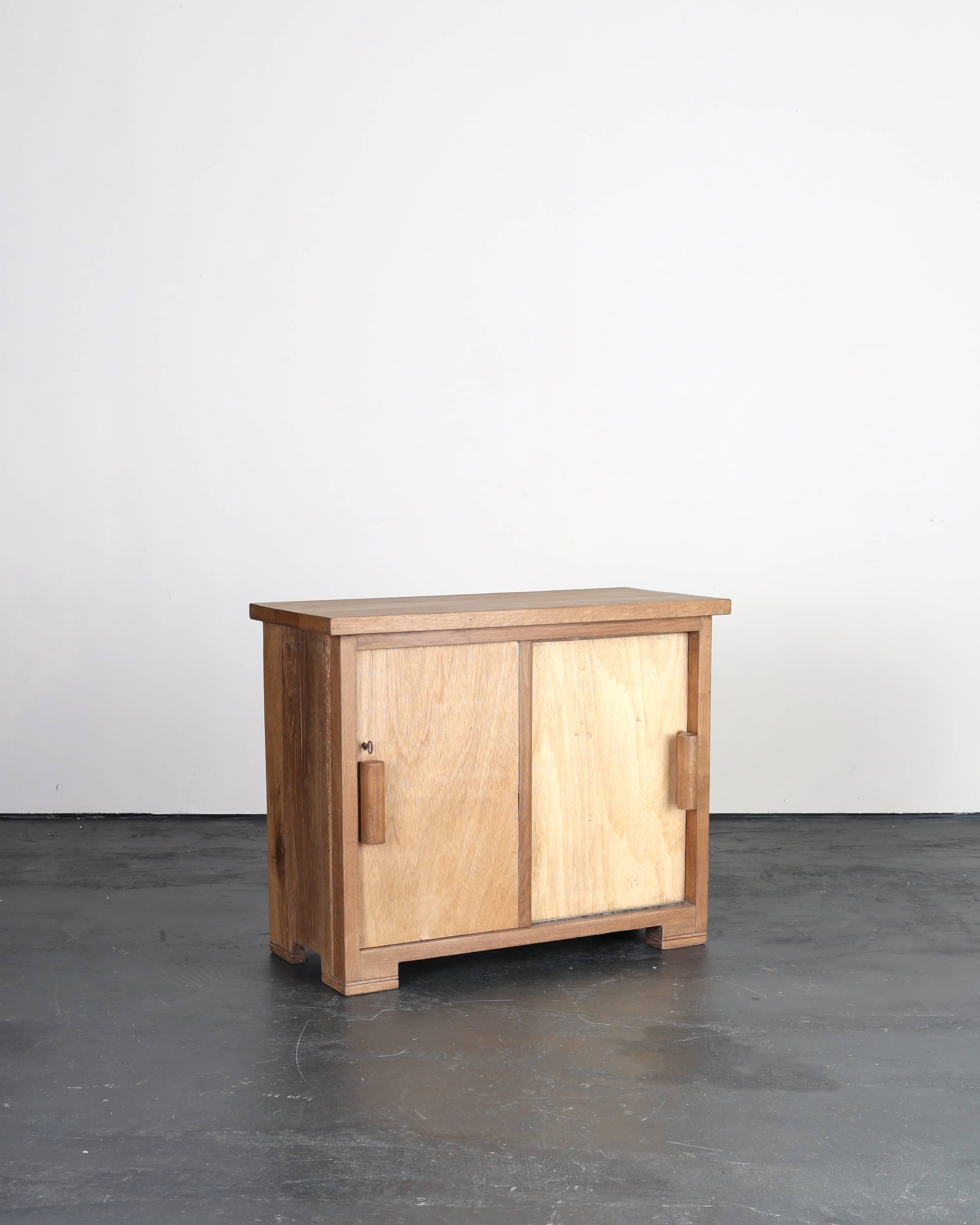 1940s Modernist Oak & Ply Cabinet