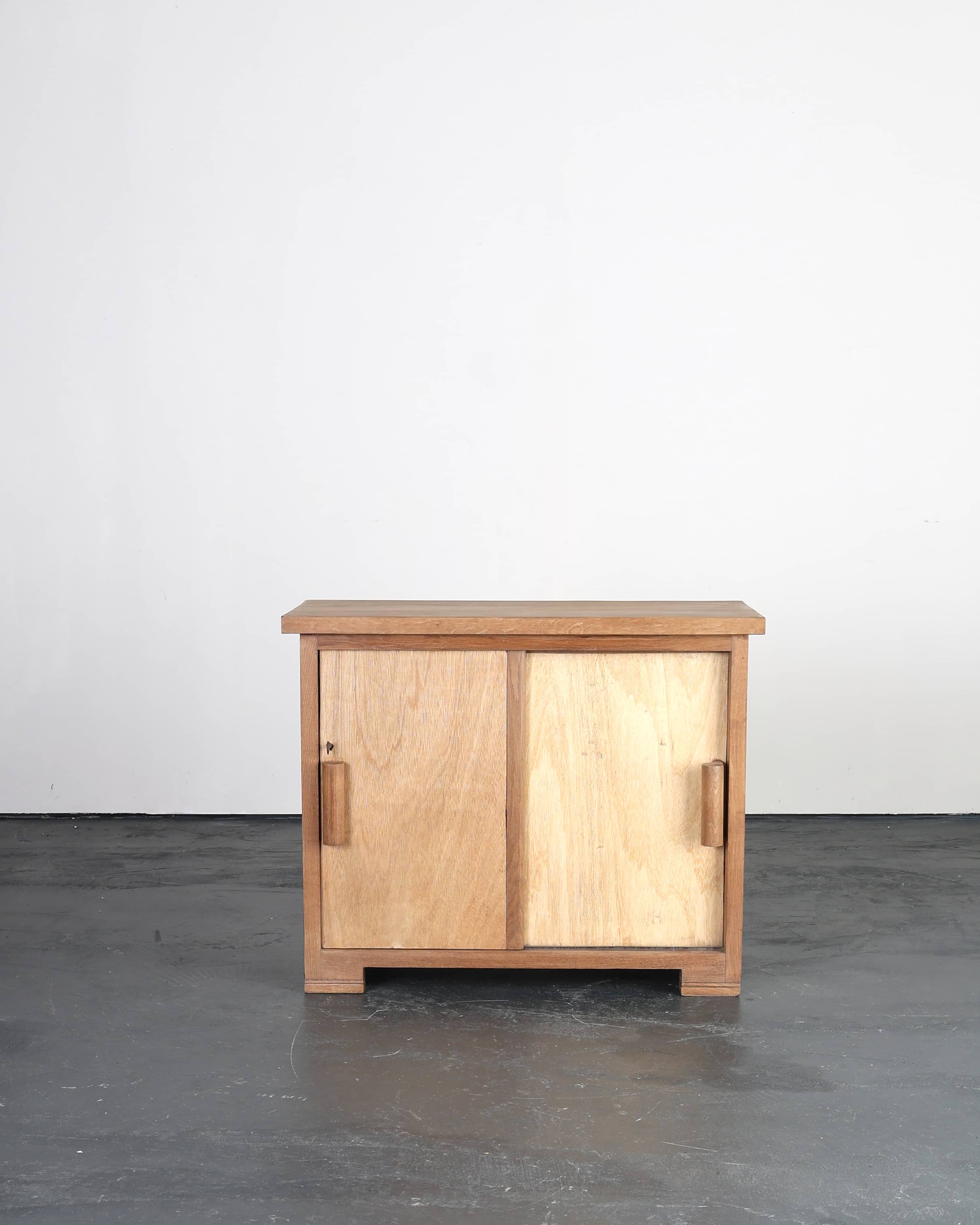 1940s Modernist Oak & Ply Cabinet