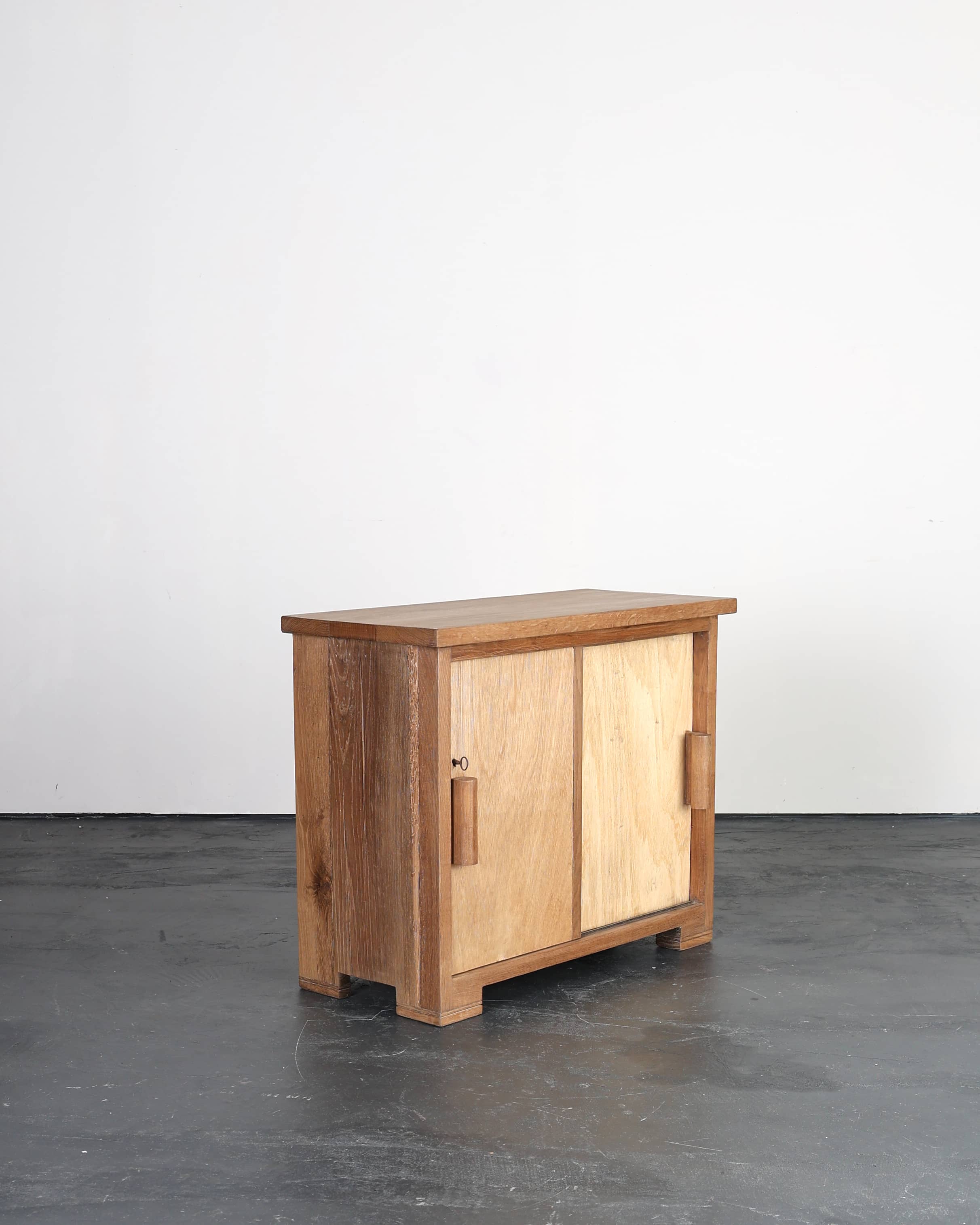 1940s Modernist Oak & Ply Cabinet