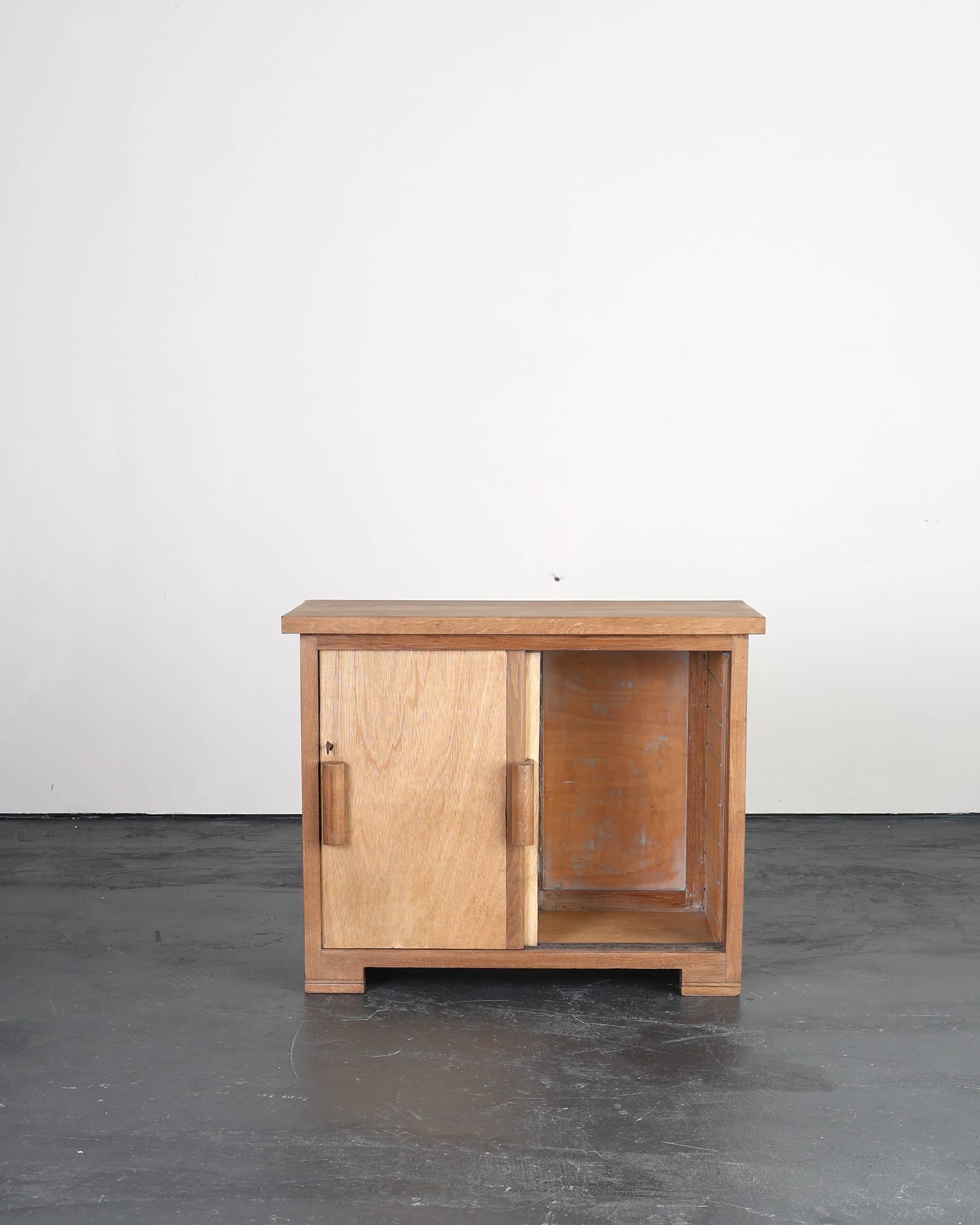 1940s Modernist Oak & Ply Cabinet