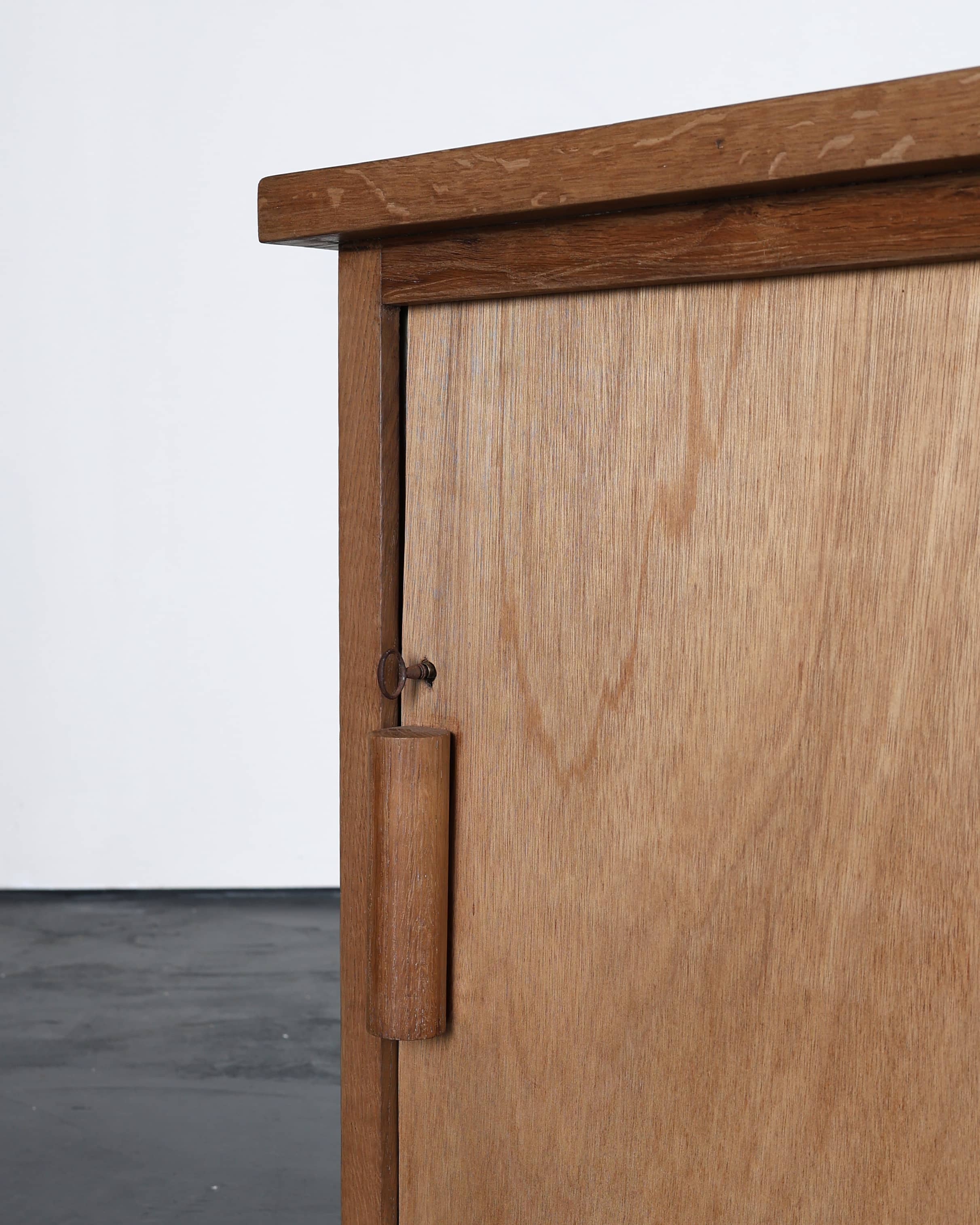 1940s Modernist Oak & Ply Cabinet