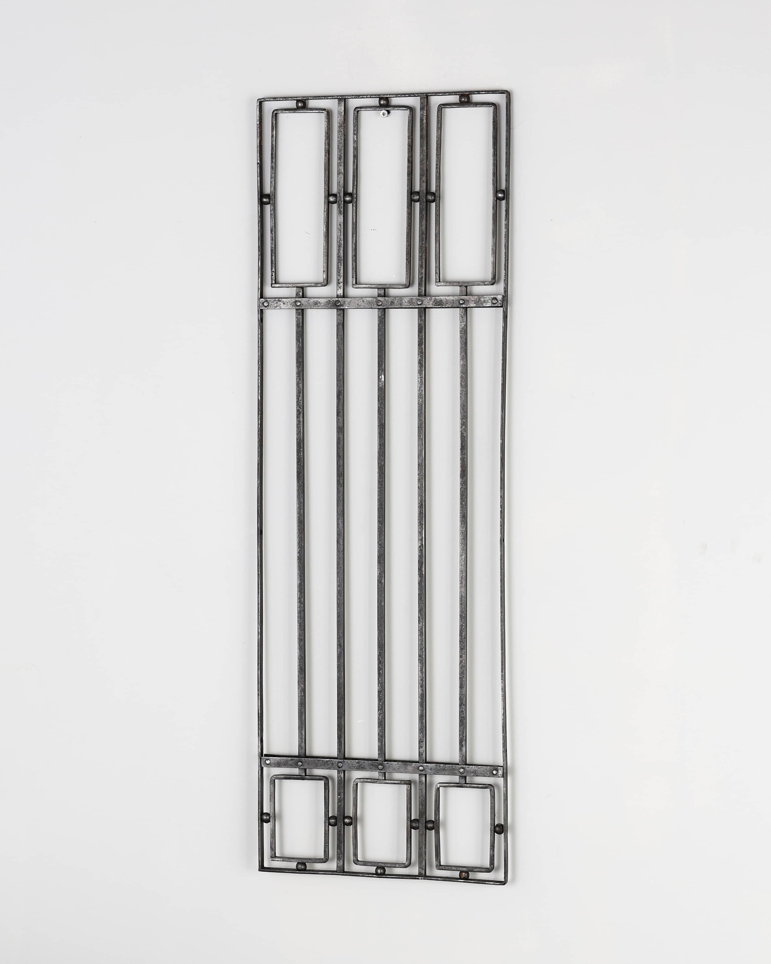 Decorative Wrought Iron Secessionist Wall Hanging