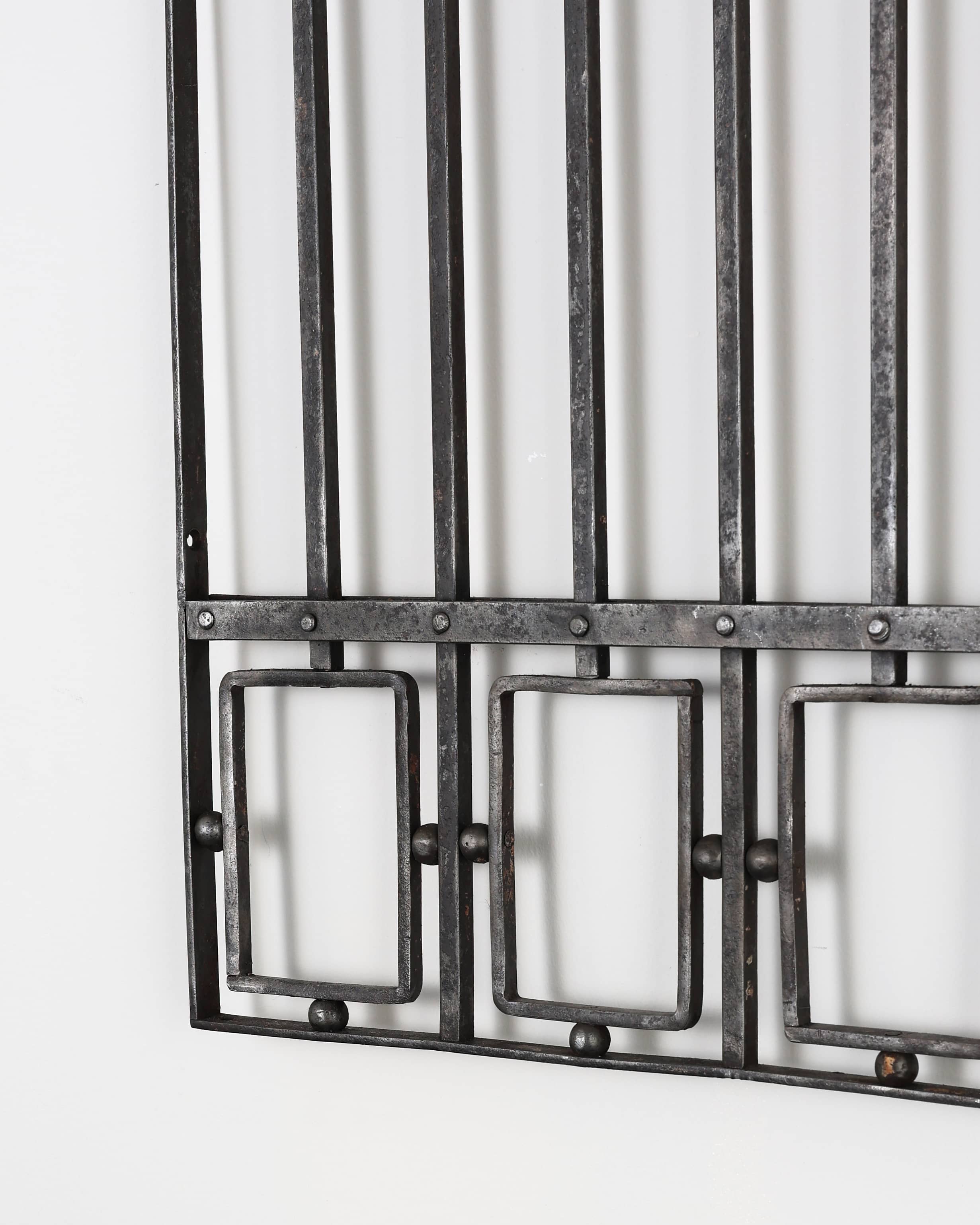 Decorative Wrought Iron Secessionist Wall Hanging