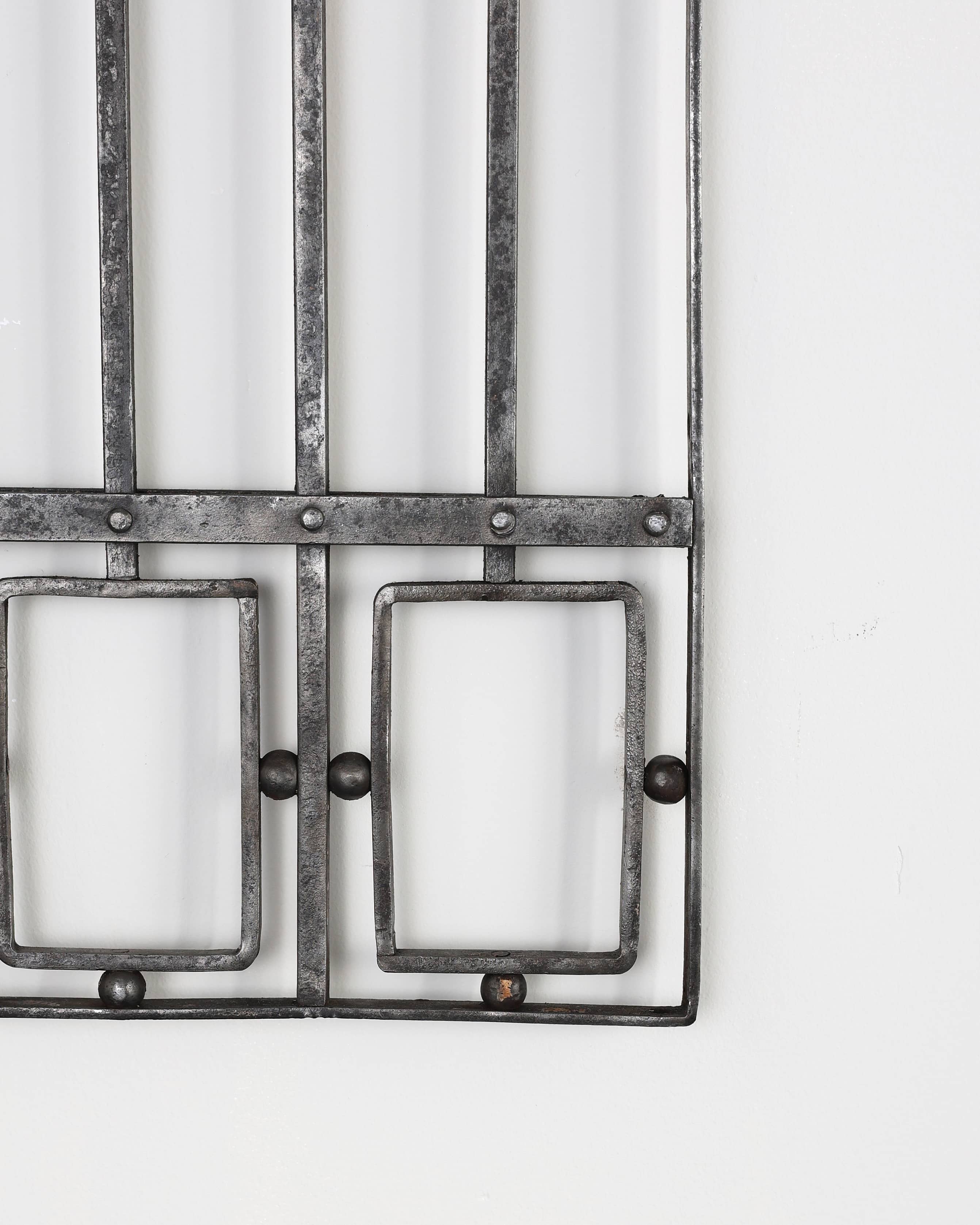 Decorative Wrought Iron Secessionist Wall Hanging