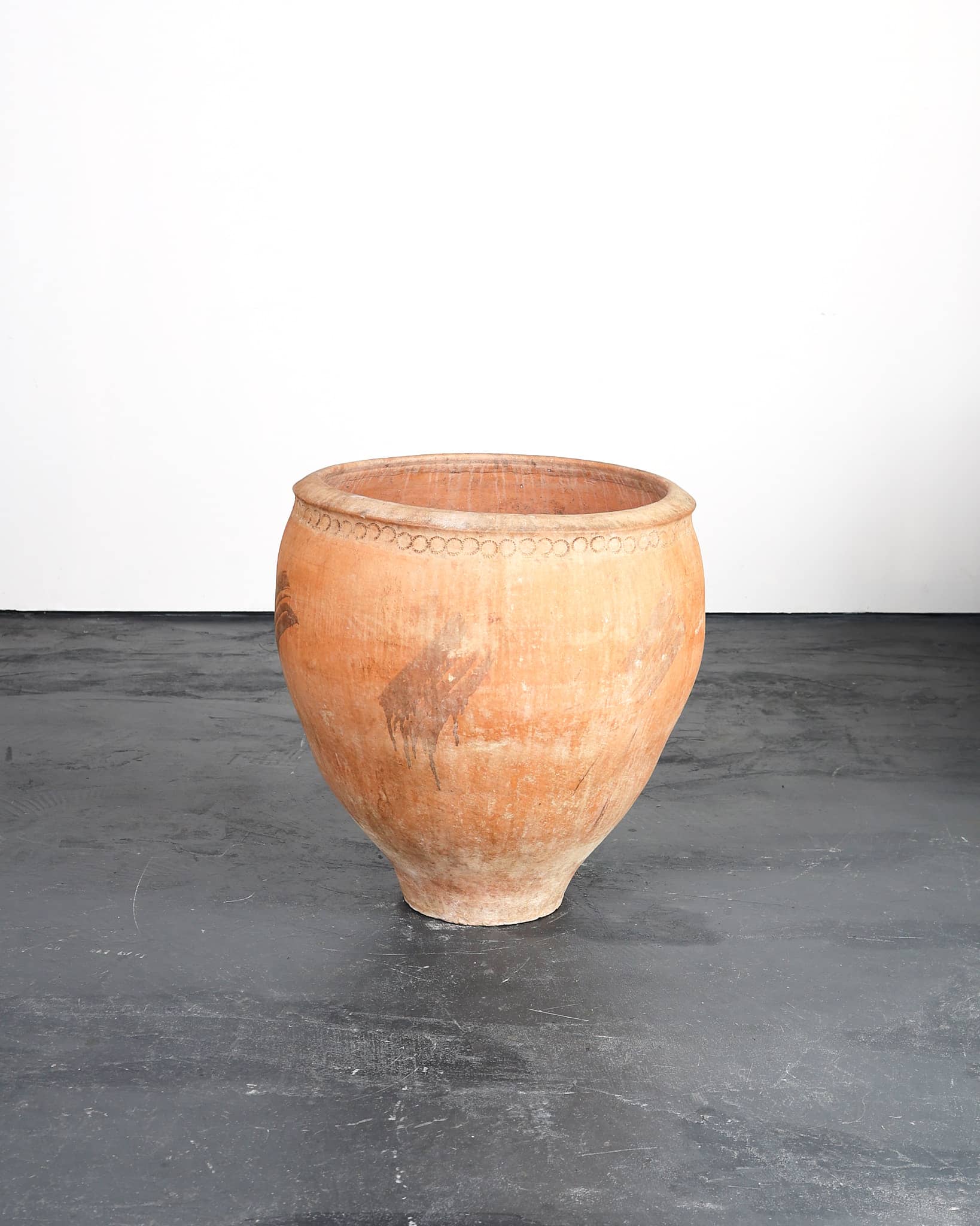 XL 19th C. Terracotta Calanda Vessel