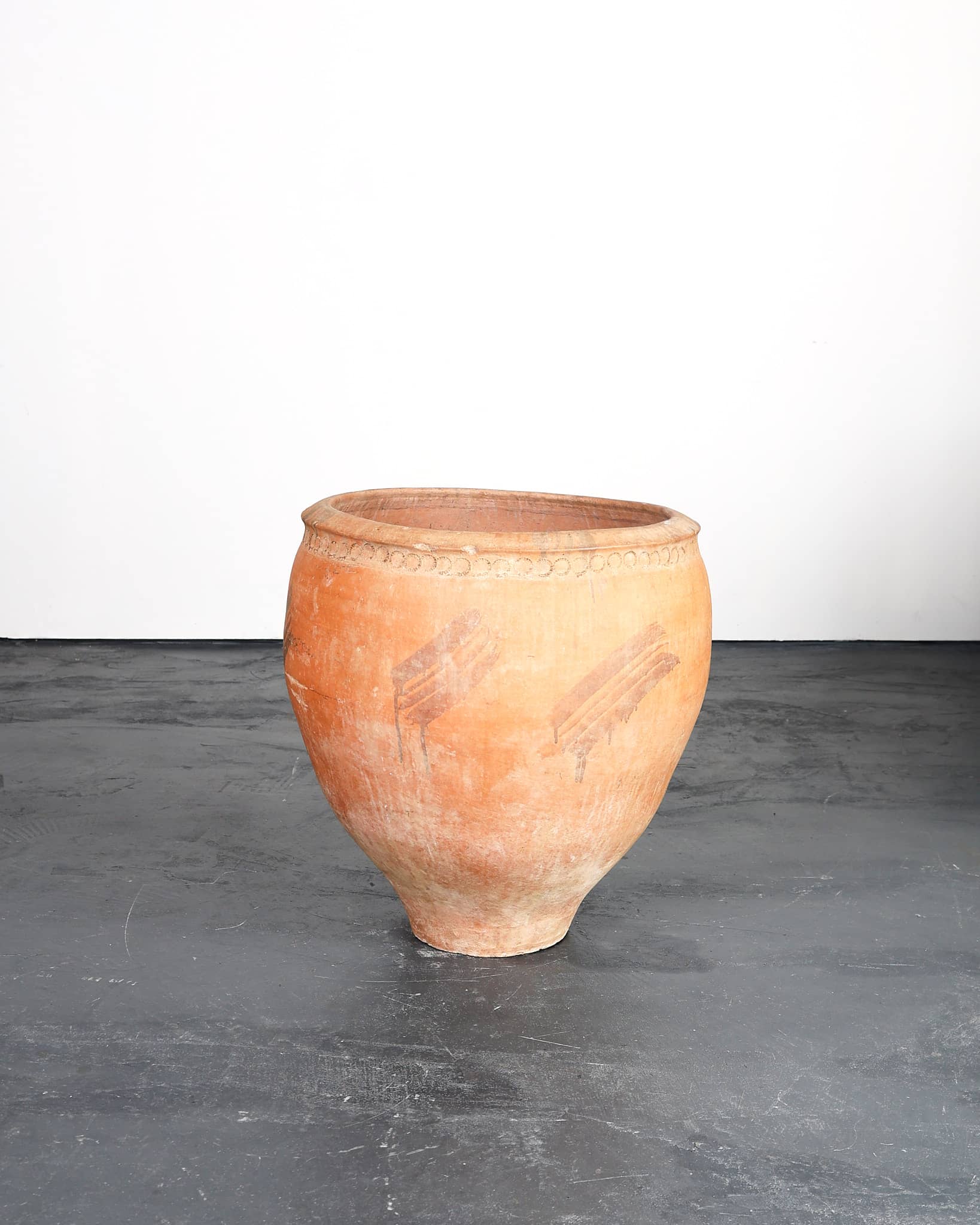 XL 19th C. Terracotta Calanda Vessel