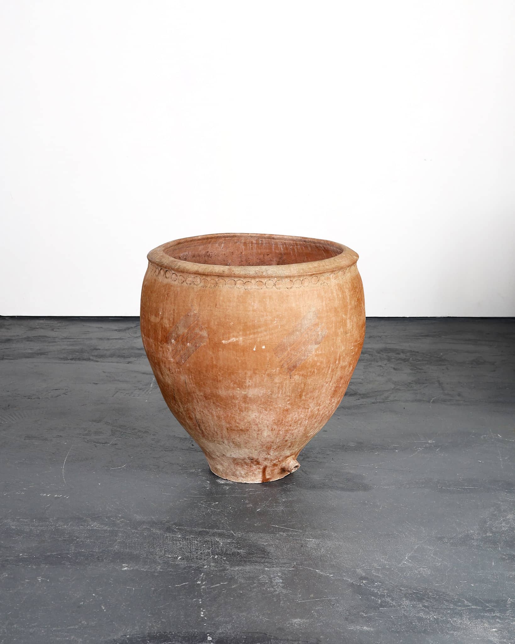 XL 19th C. Terracotta Calanda Vessel