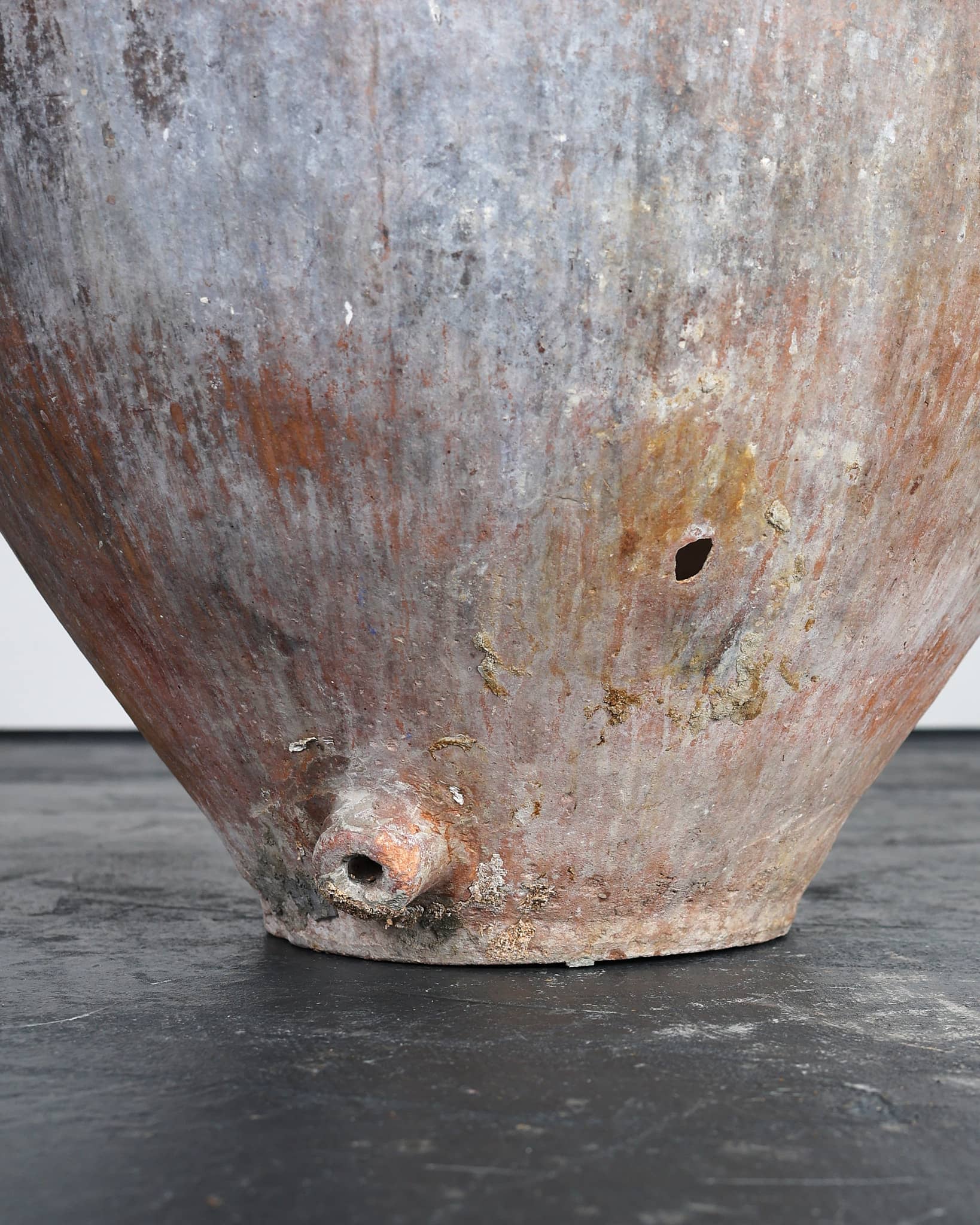 Large Early 19th C. Terracotta Calanda Vessel