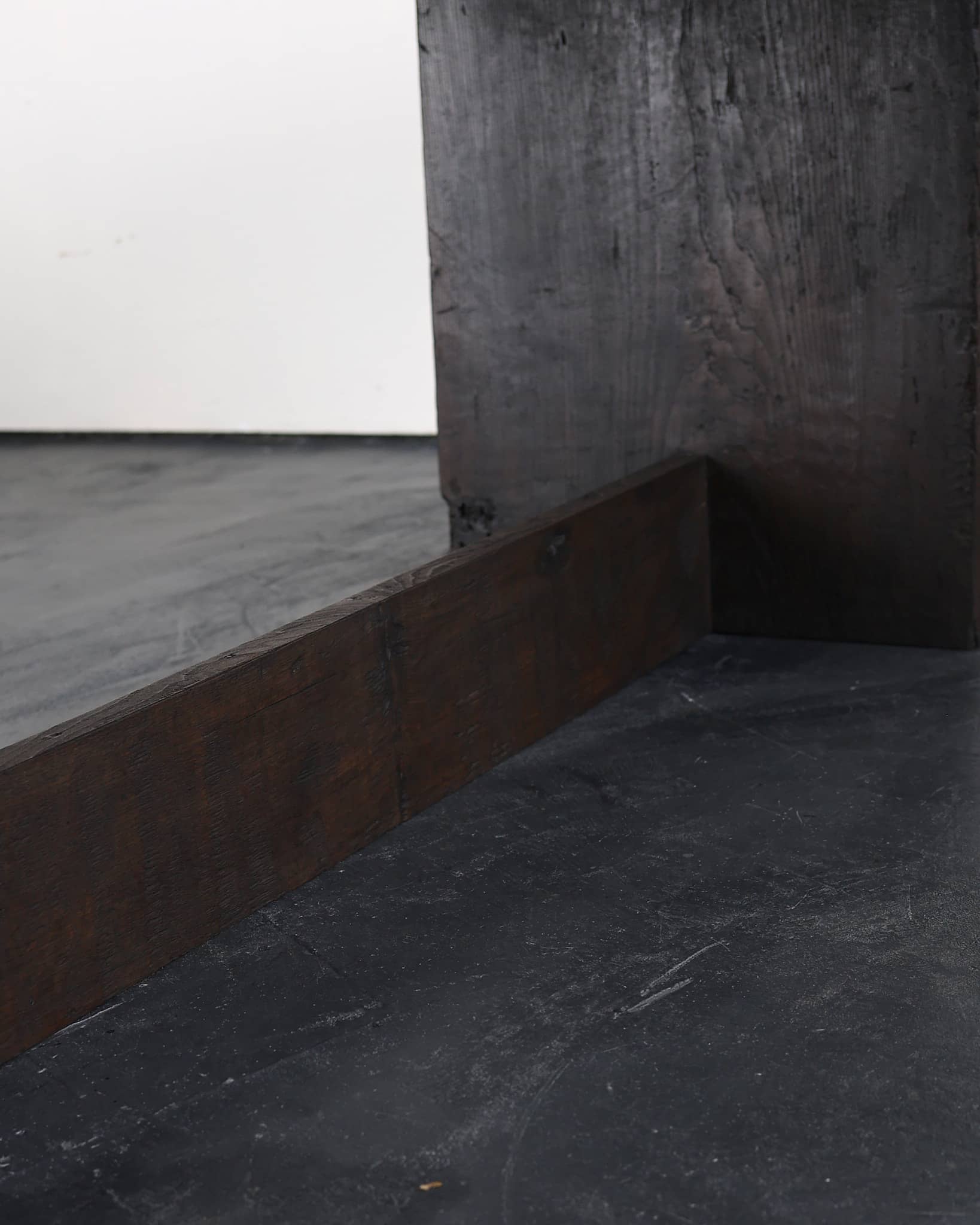 Large Primitive Dinning Table In 18th C. Portuguese Chestnut