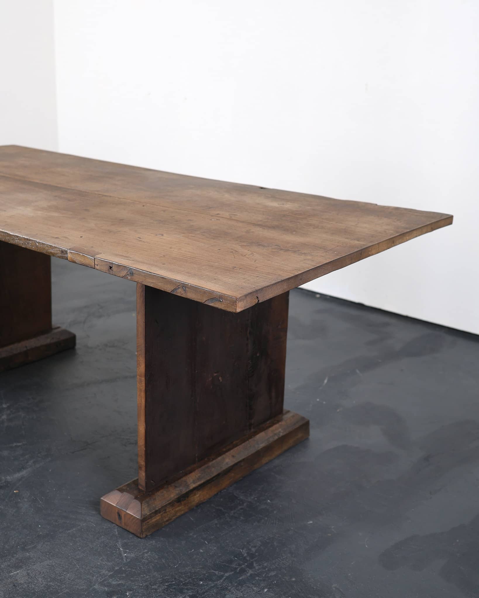 Primitive Dinning/Centre Table In 18th C. Portuguese Chestnut