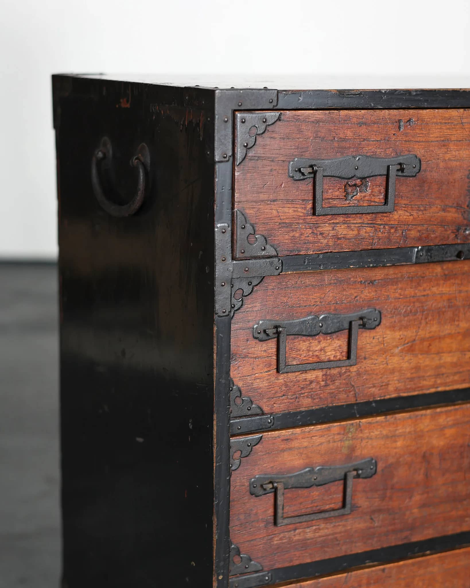 Early Meiji Period Japanese Tansu/Chest Of Drawers