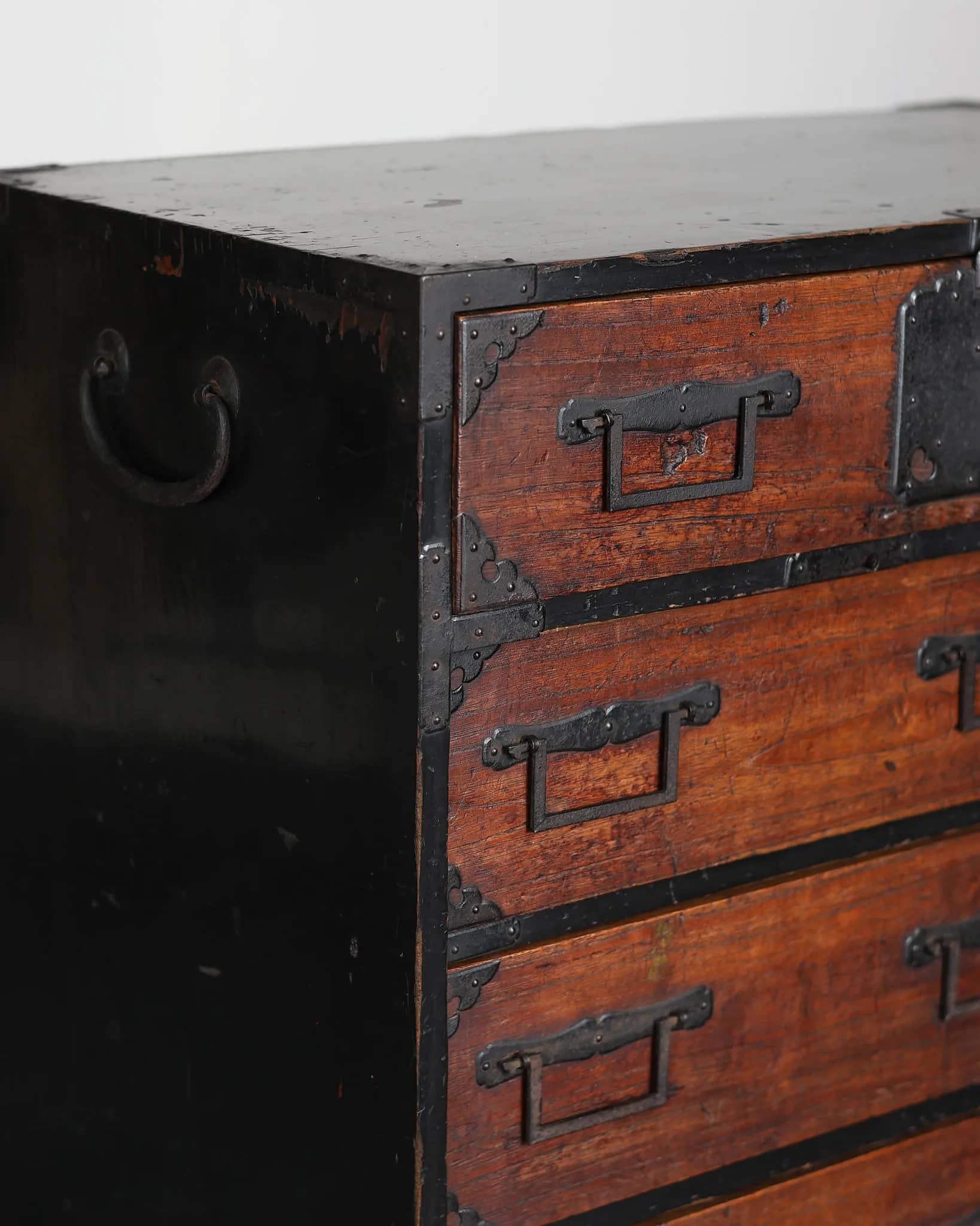 Early Meiji Period Japanese Tansu/Chest Of Drawers