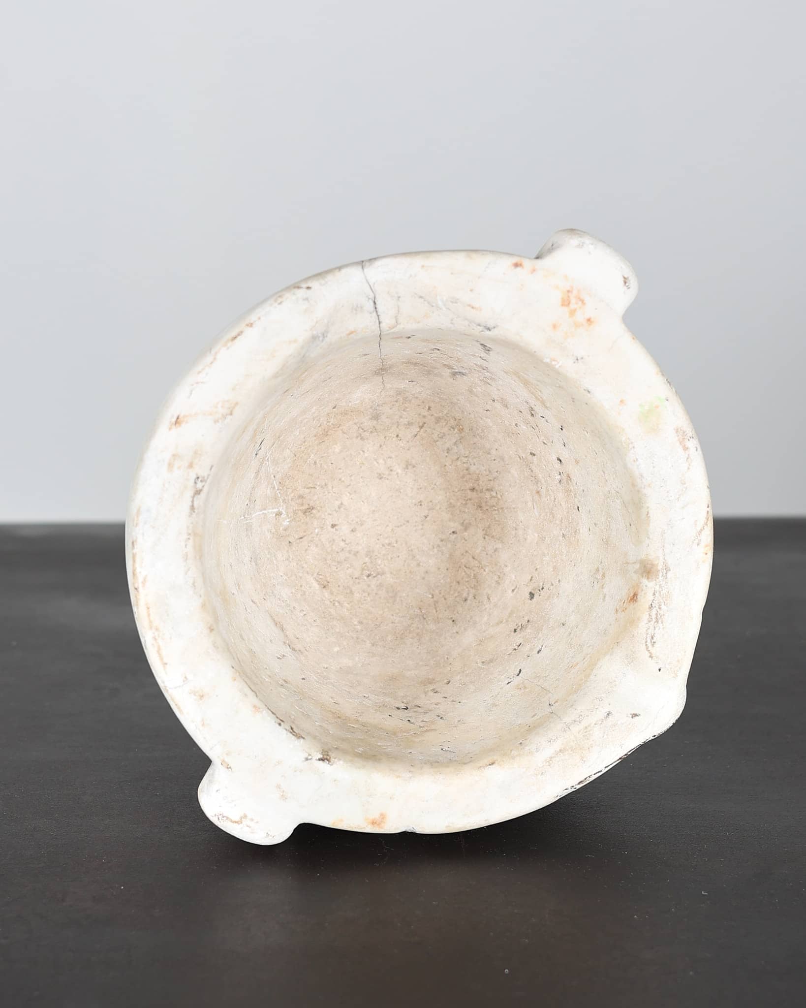 Ancient English Marble Mortar