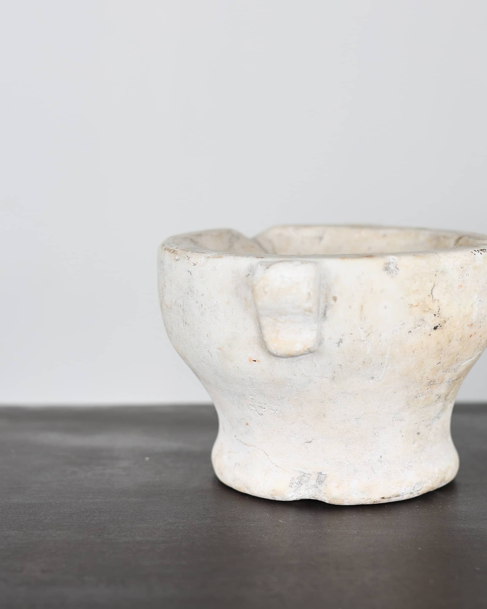 Ancient English Marble Mortar