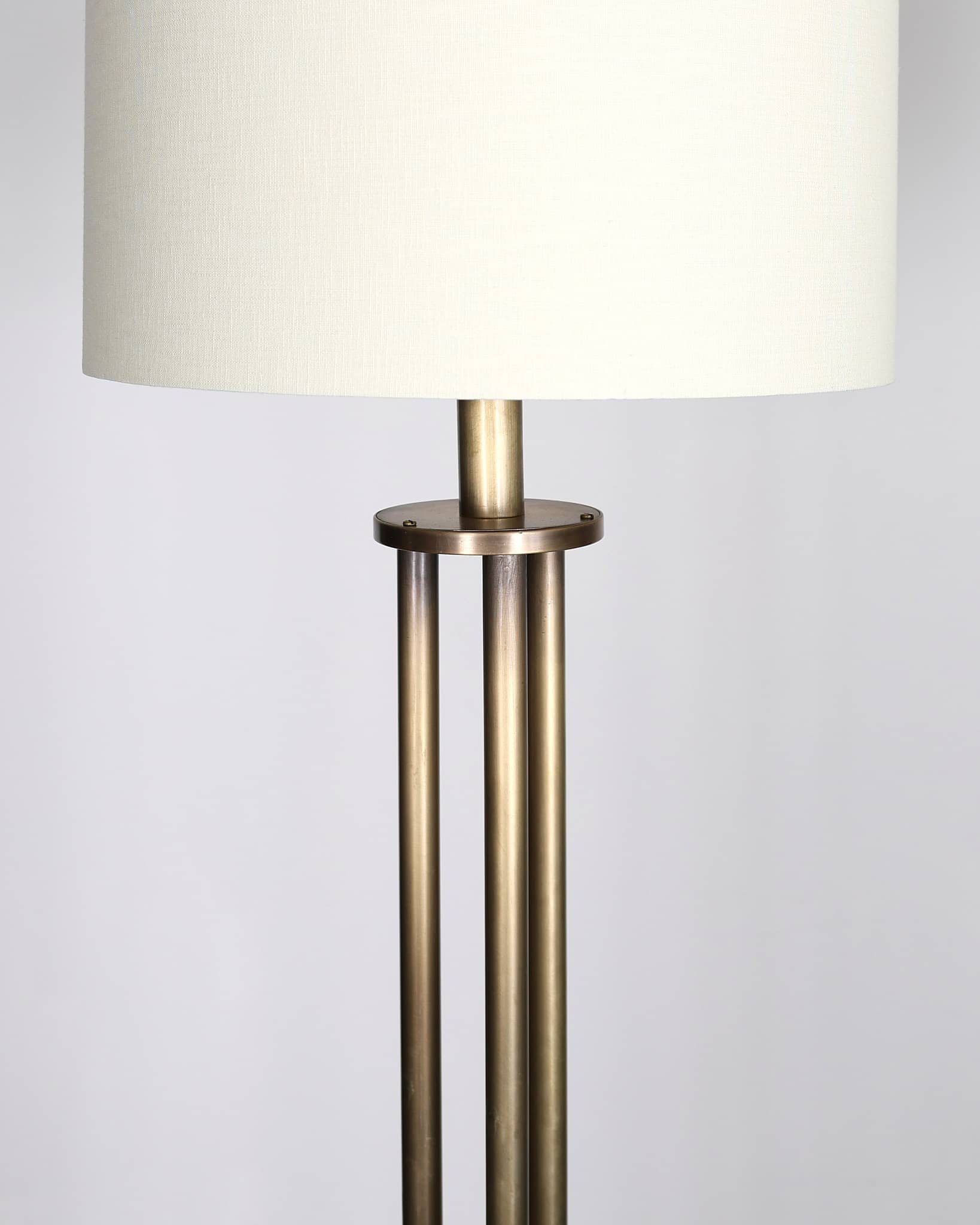 Rare Pair Of XL French Modernist Floor Lamps by Maurice Lombart