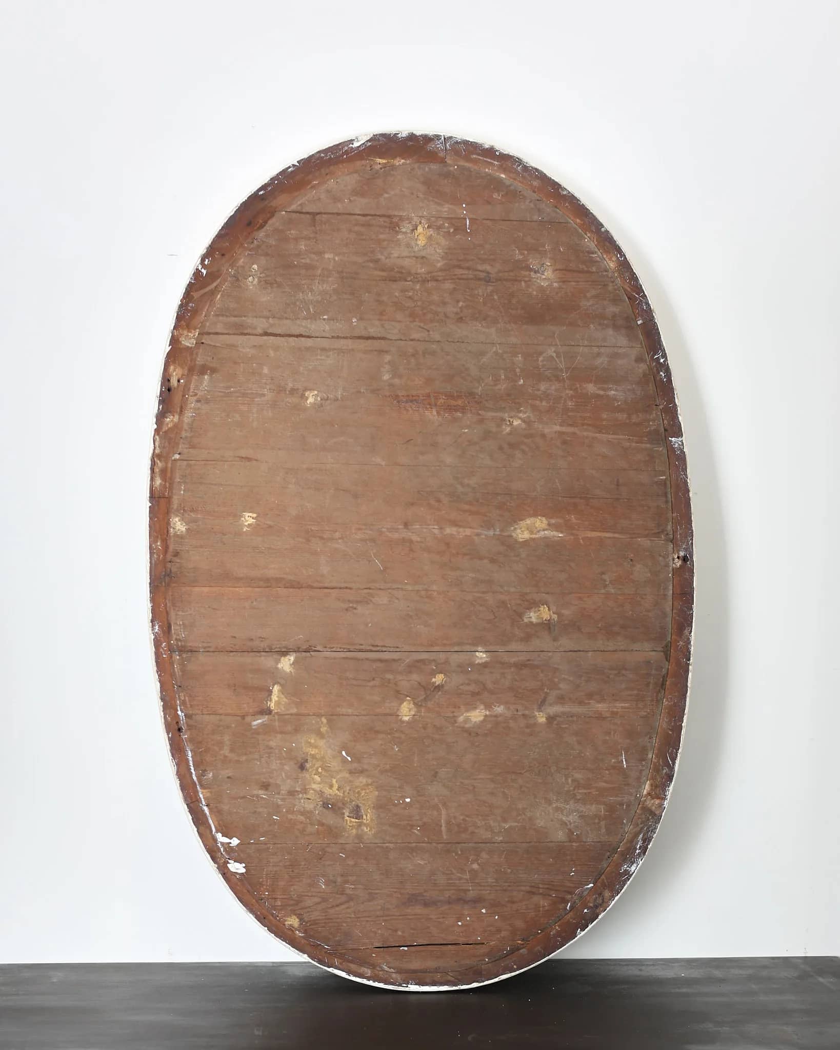 Large Oval Early 19th C. French Mercury Mirror