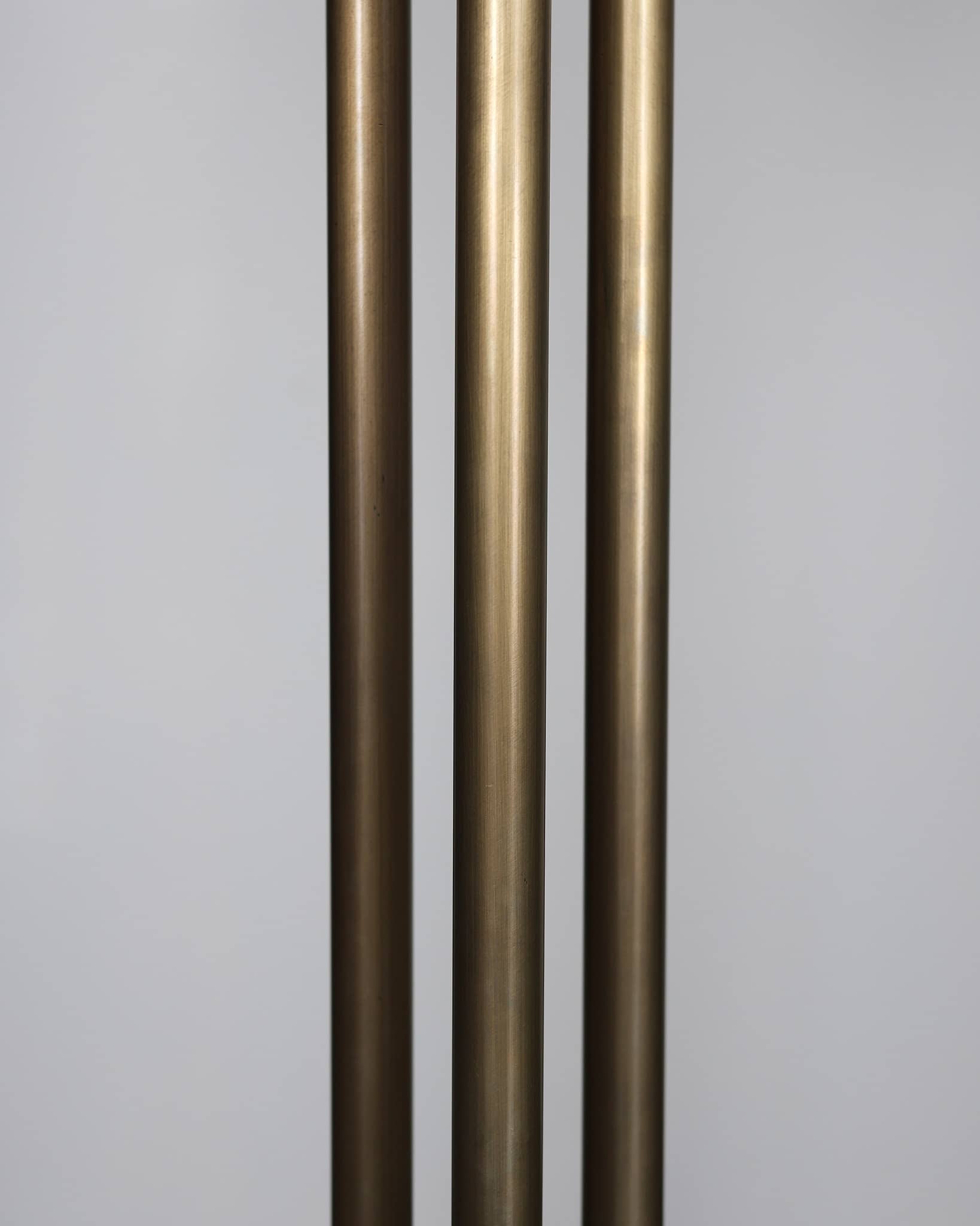 Rare Pair Of French Modernist Floor Lamps by Maurice Lombart