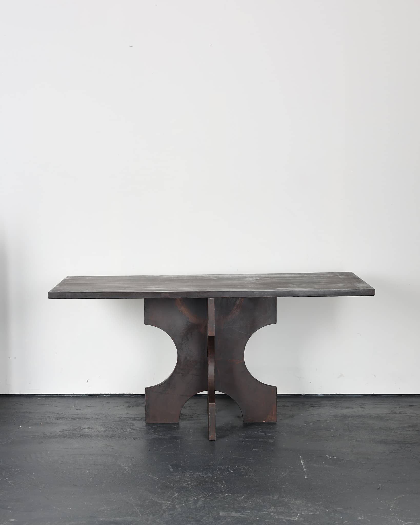 Artist Made Cut Steel Table