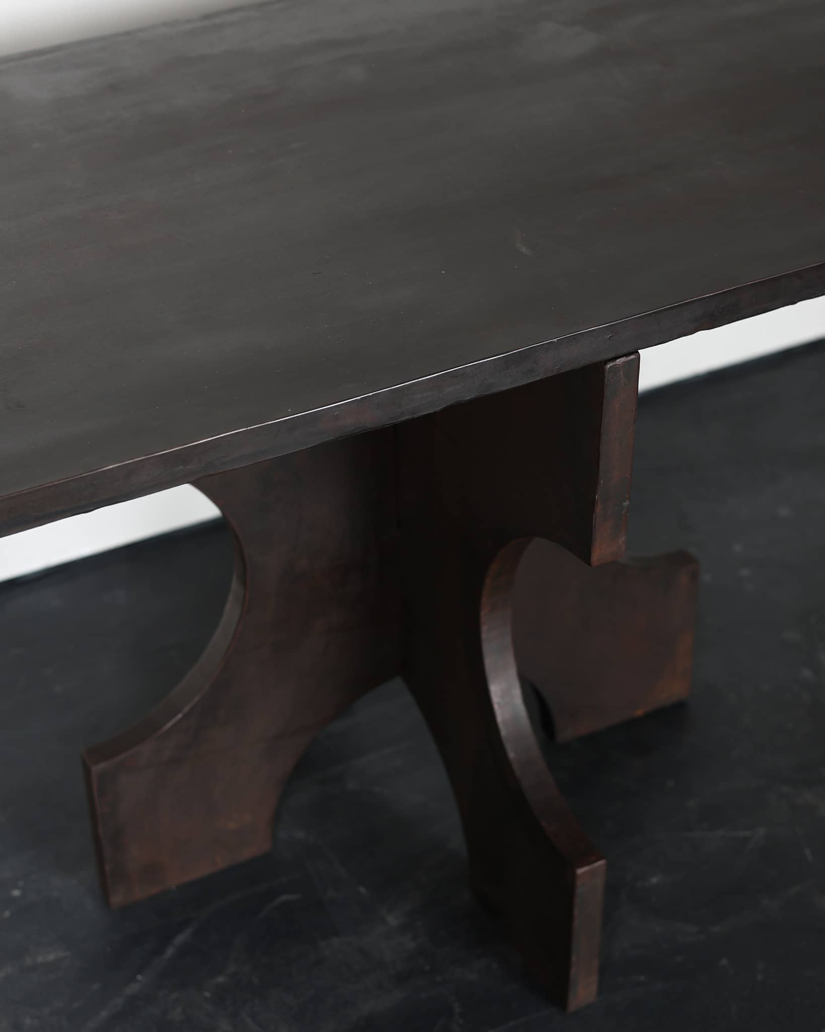 Artist Made Cut Steel Table