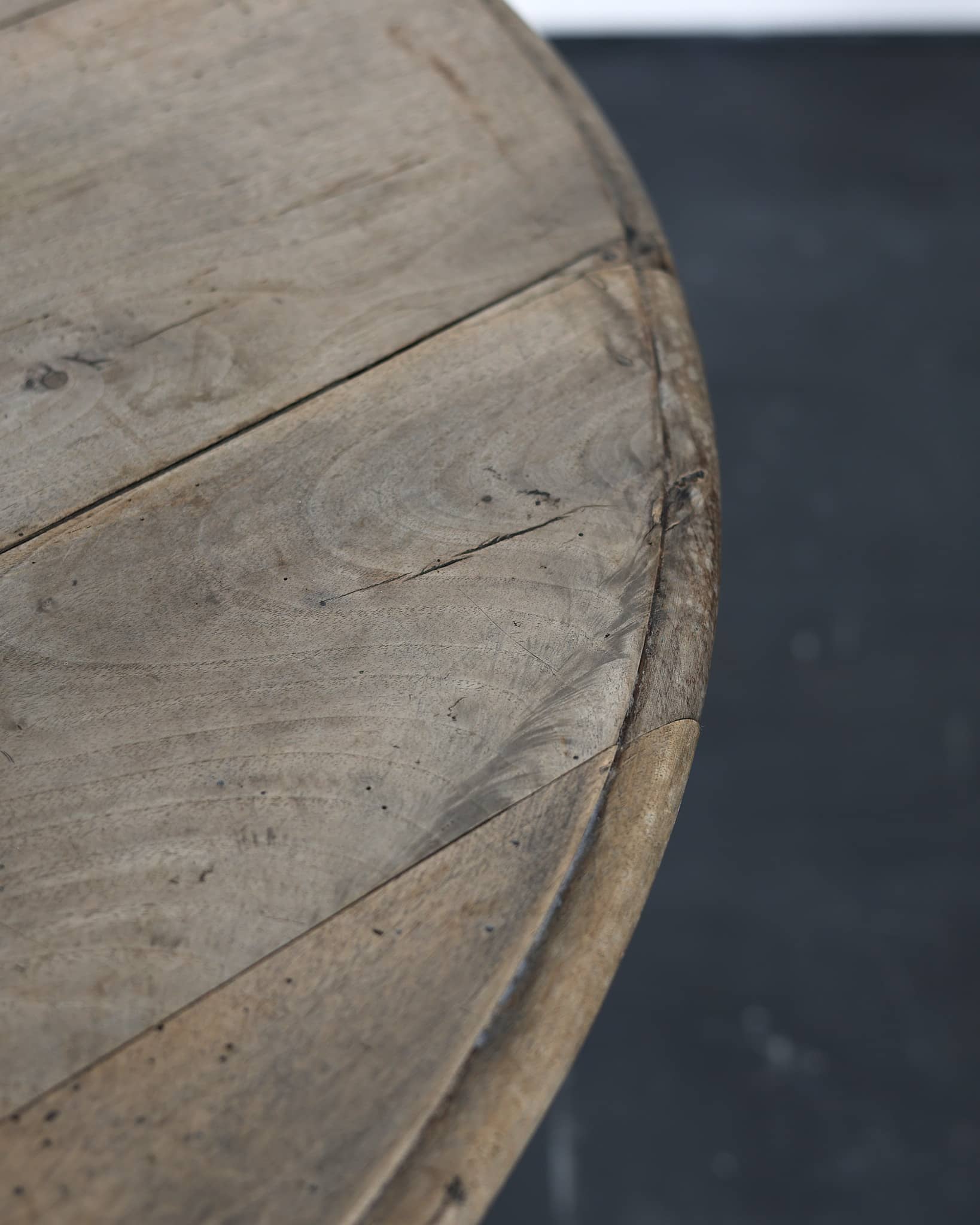 Pair Of Incredible Bleached-Out Early 19th C. Walnut Catalan Console Tables