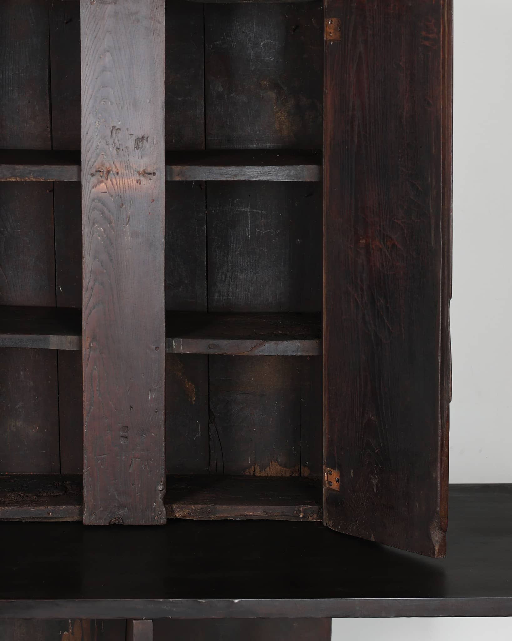 Primitive Early 19th C. Portuguese Mountain Cupboard