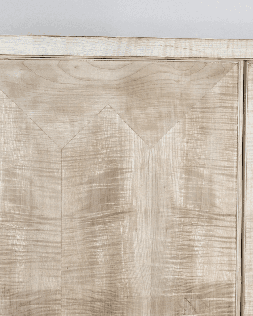 A pair of Original 30s Czech Cubist Wardrobes