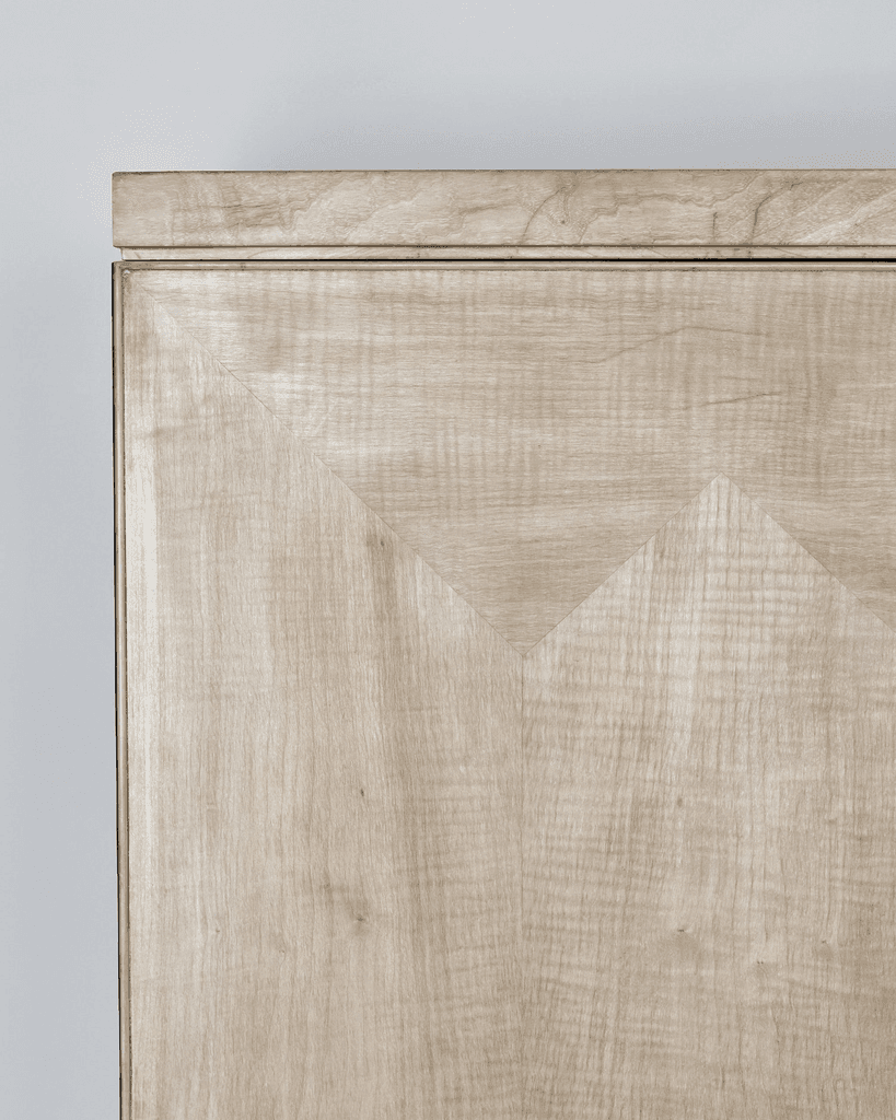 A pair of Original 30s Czech Cubist Wardrobes