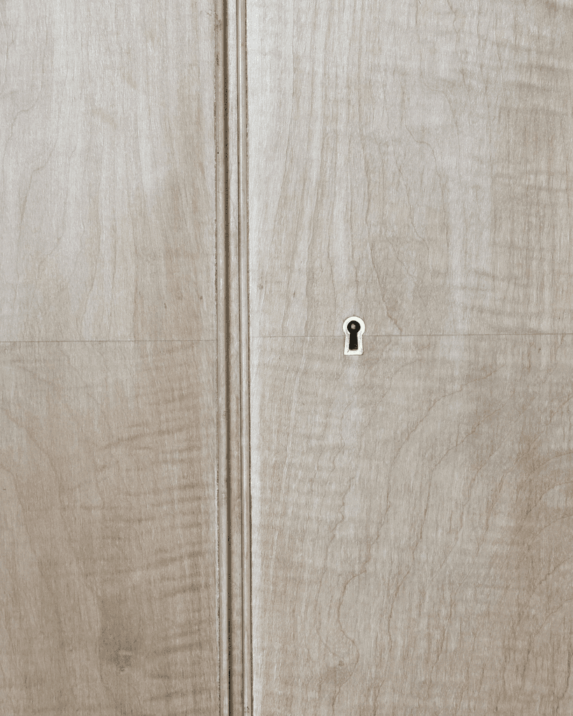 A pair of Original 30s Czech Cubist Wardrobes