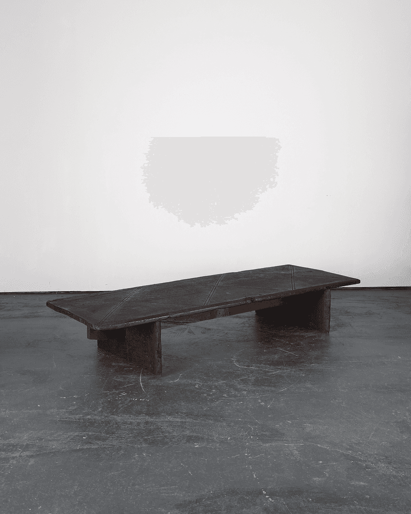 Large Primitive Low Table In 18th C. Portuguese Chestnut
