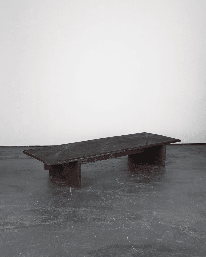 Large Primitive Low Table In 18th C. Portuguese Chestnut
