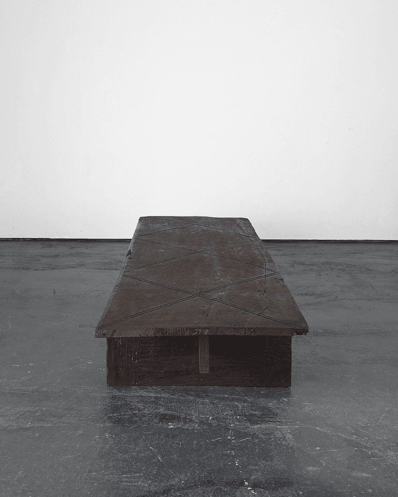 Large Primitive Low Table In 18th C. Portuguese Chestnut