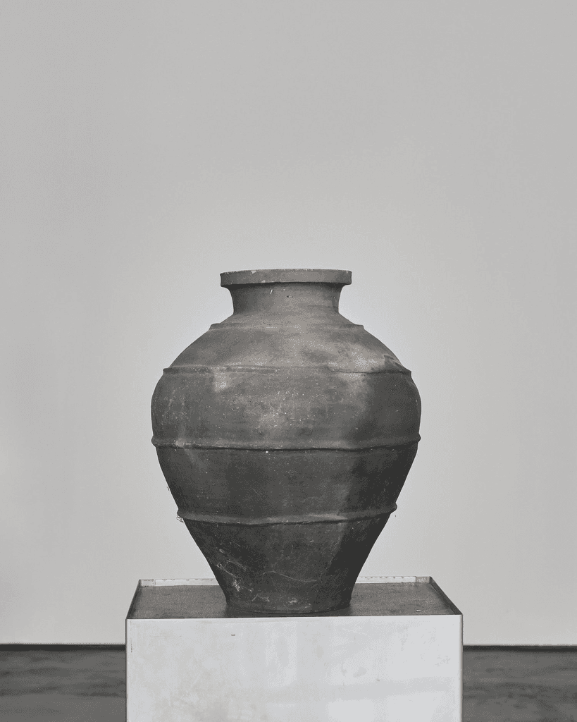 19th C Black Terracotta Portuguese Vessel