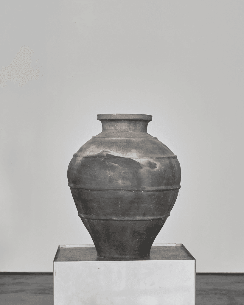 19th C Black Terracotta Portuguese Vessel