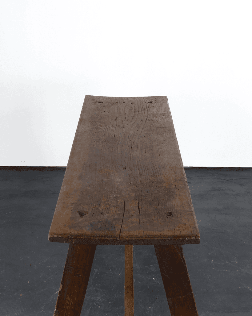 Primitive Early 19Th C. Portuguese Console Table