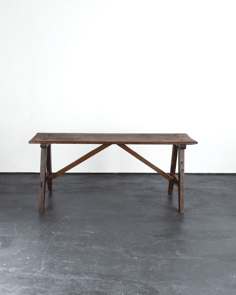 Primitive Early 19Th C. Portuguese Console Table