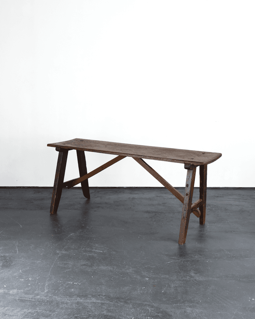 Primitive Early 19Th C. Portuguese Console Table