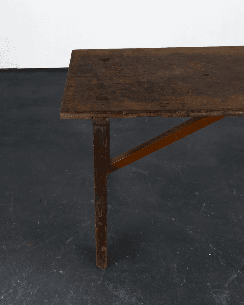 Primitive Early 19Th C. Portuguese Console Table