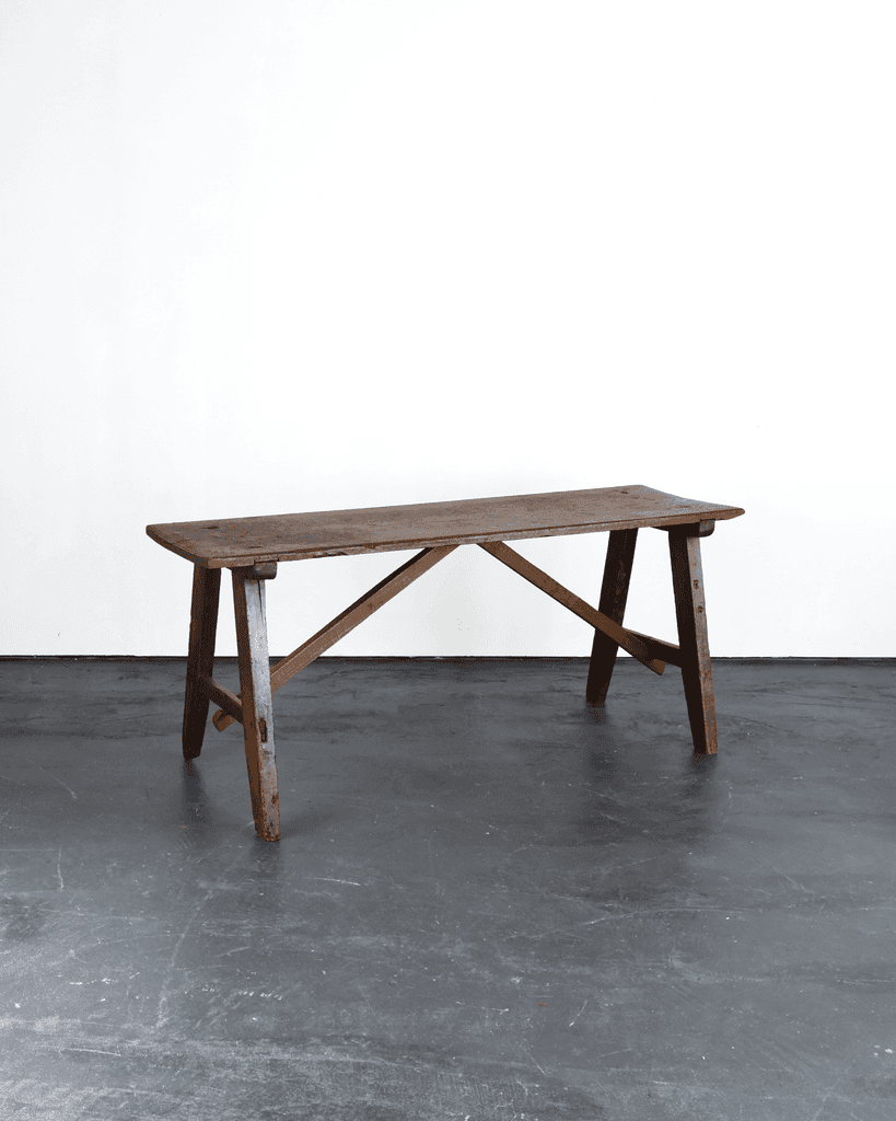 Primitive Early 19Th C. Portuguese Console Table