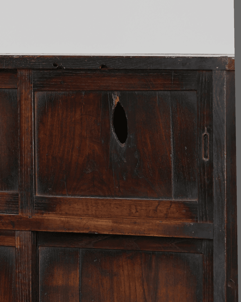 Primitive Late Edo Period Japanese Tansu Cabinet