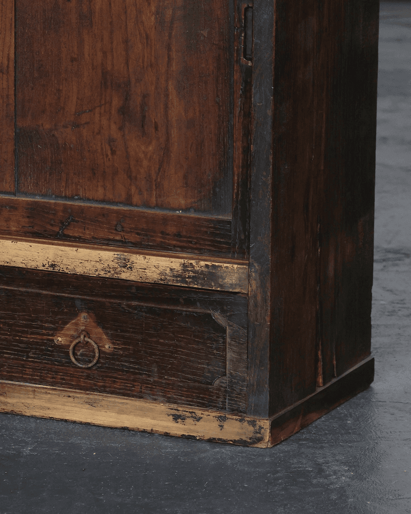 Primitive Late Edo Period Japanese Tansu Cabinet