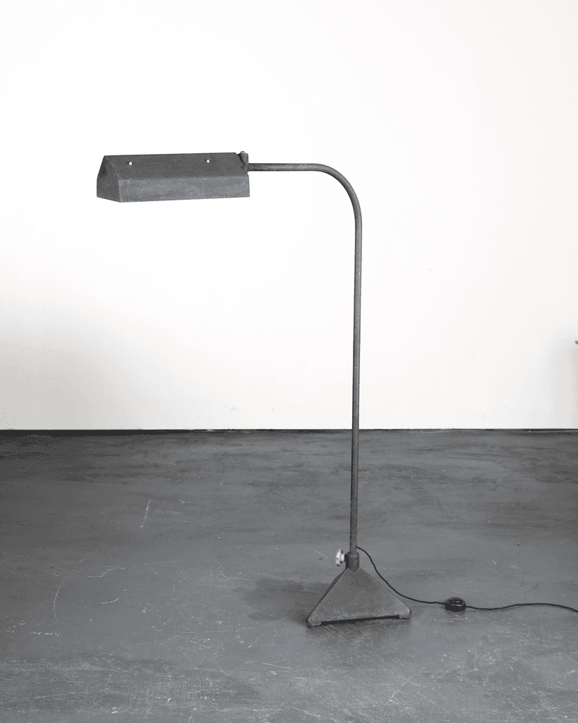Large Utilitarian Italian Floor Lamp