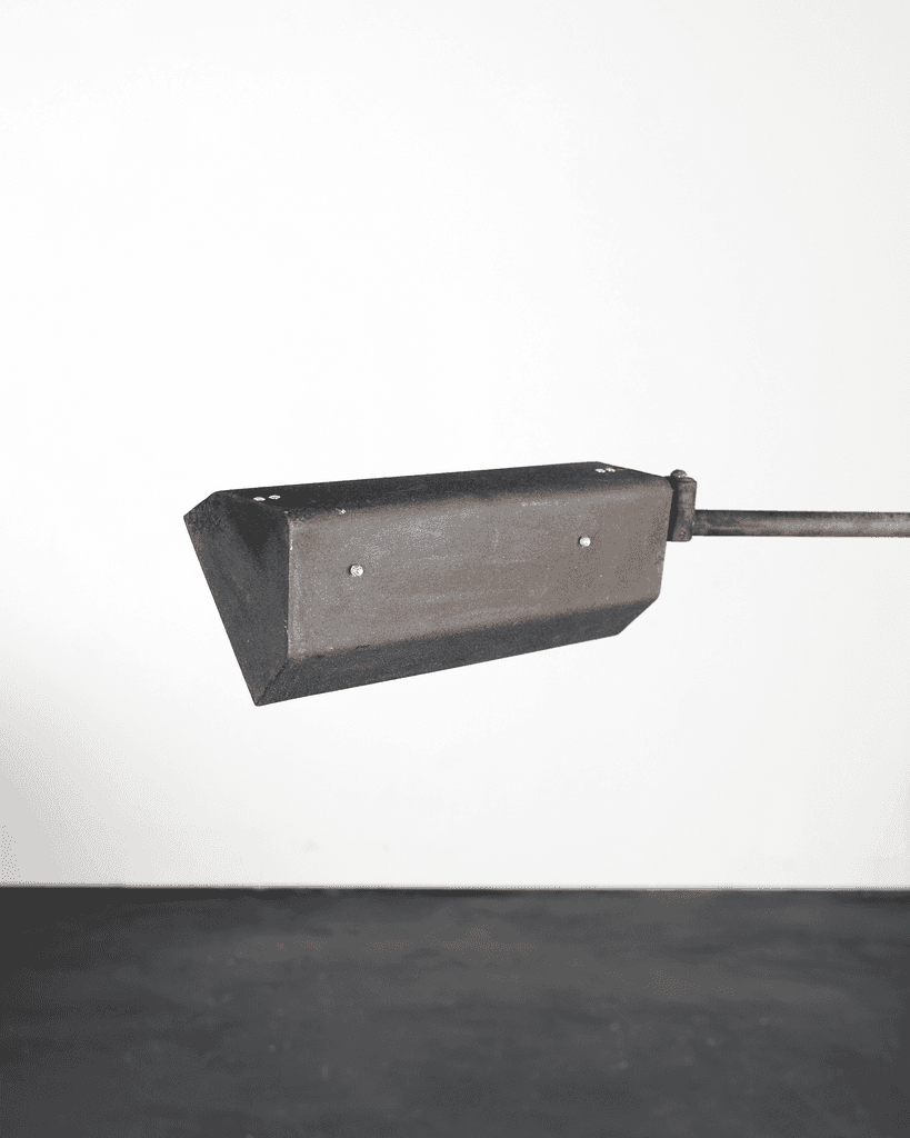 Large Utilitarian Italian Floor Lamp
