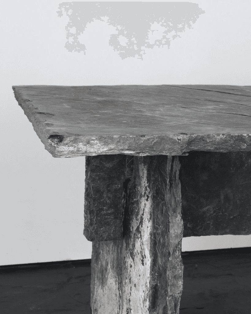 Early 20th C. French Rivern Slate Table/Desk